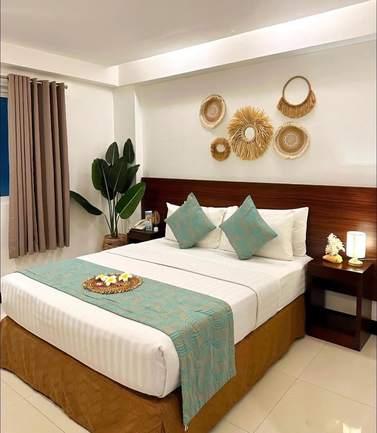 Bed in Jony's Boutique Hotel