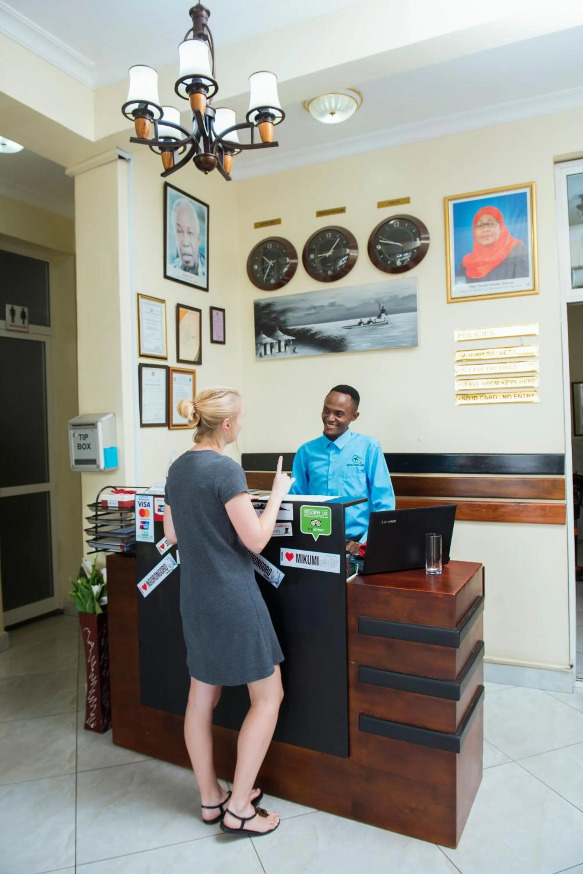 Lobby or reception in Airport Transit Lodges