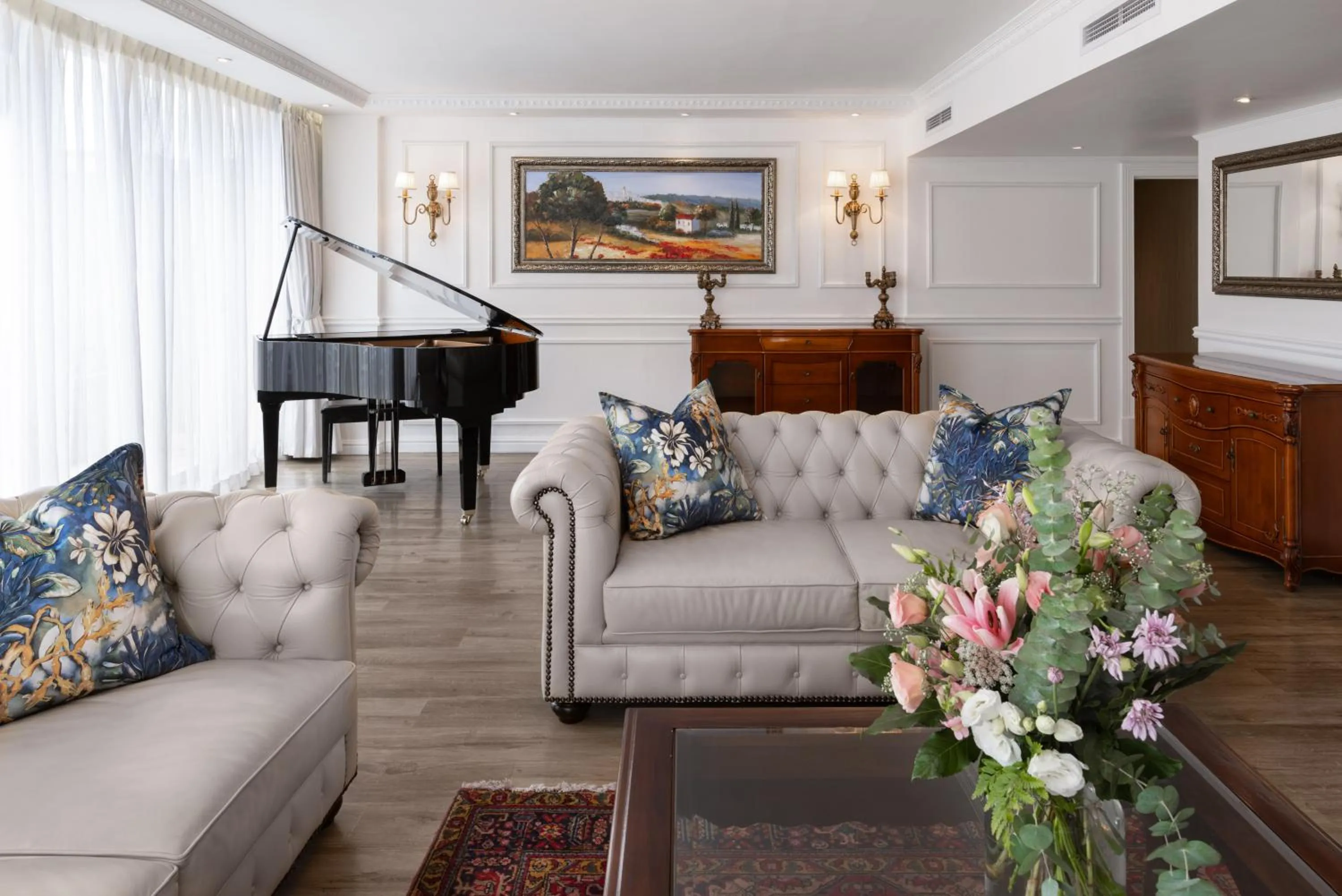 Living room in Pepperclub Hotel