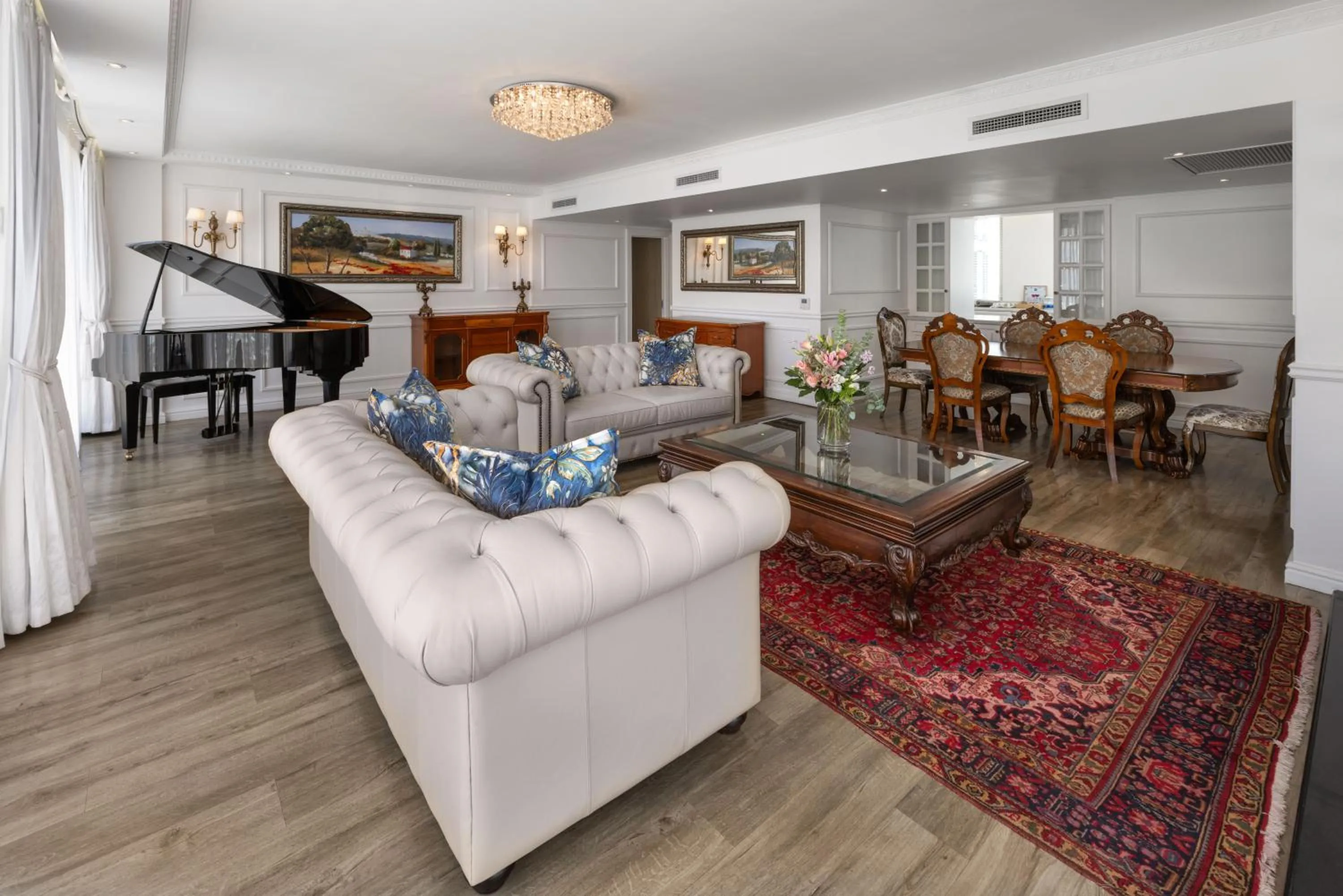 Living room in Pepperclub Hotel