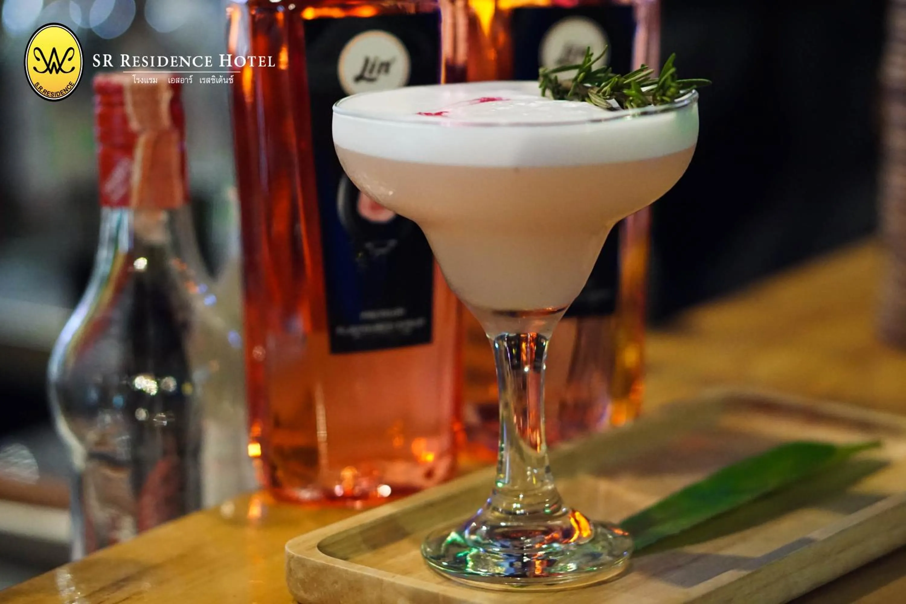 Food and drinks in SR Residence Hotel