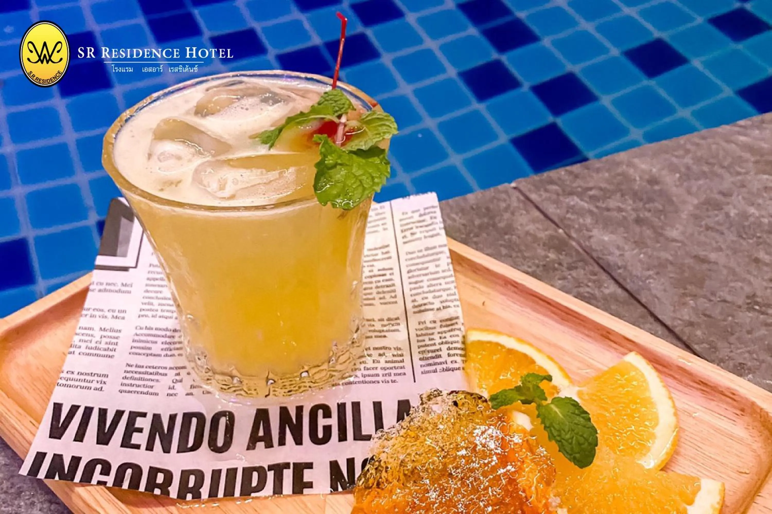 Food and drinks in SR Residence Hotel