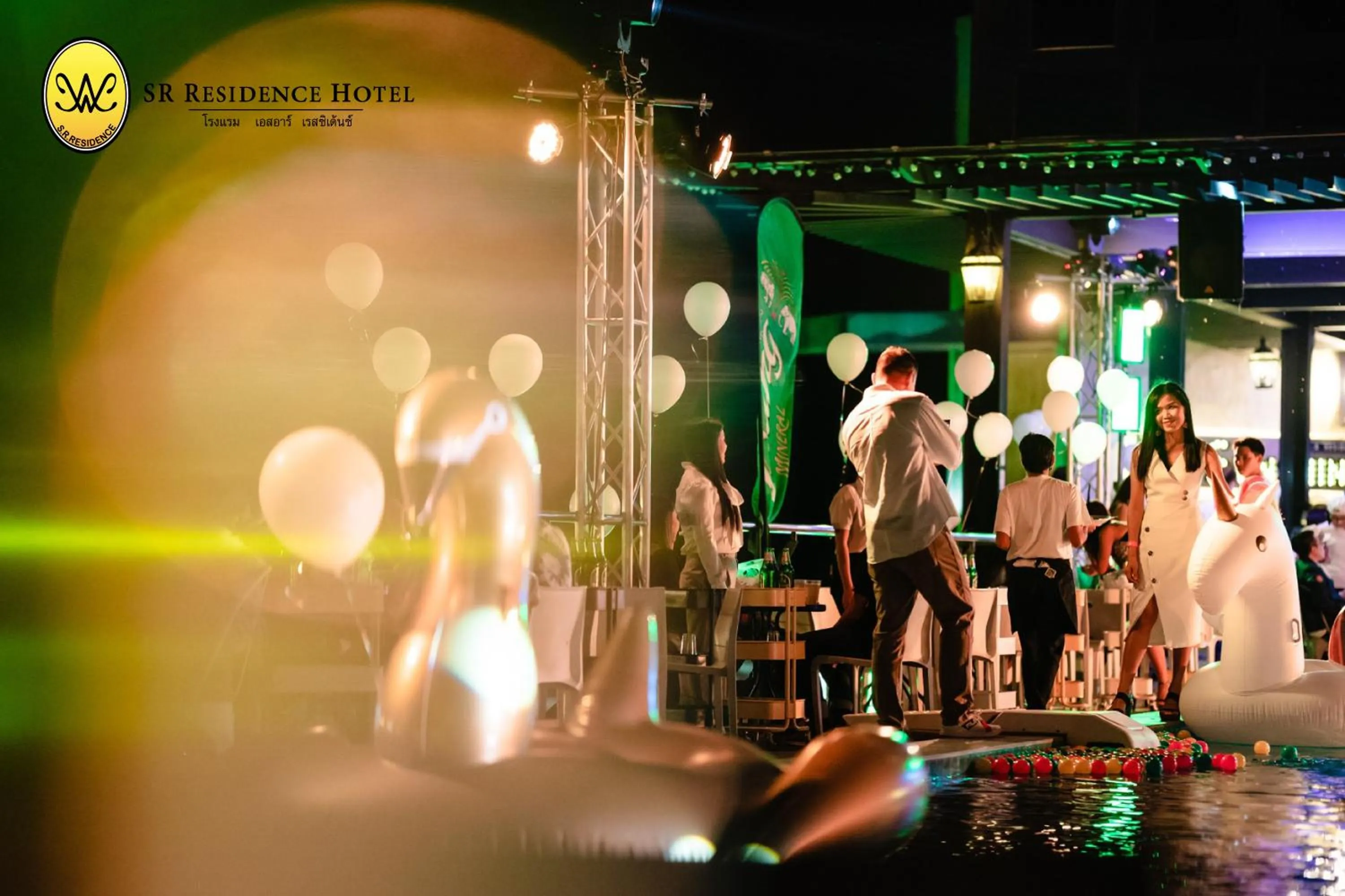 People in SR Residence Hotel