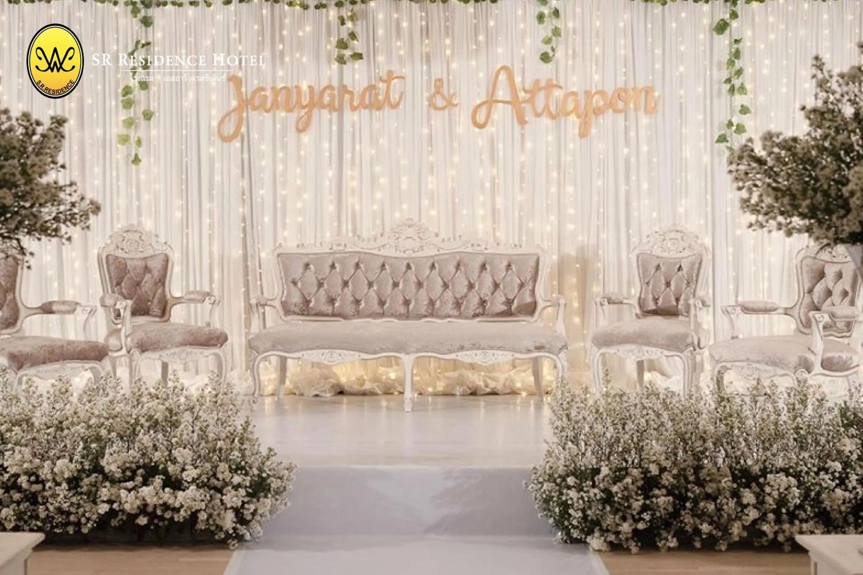 Banquet/Function facilities in SR Residence Hotel