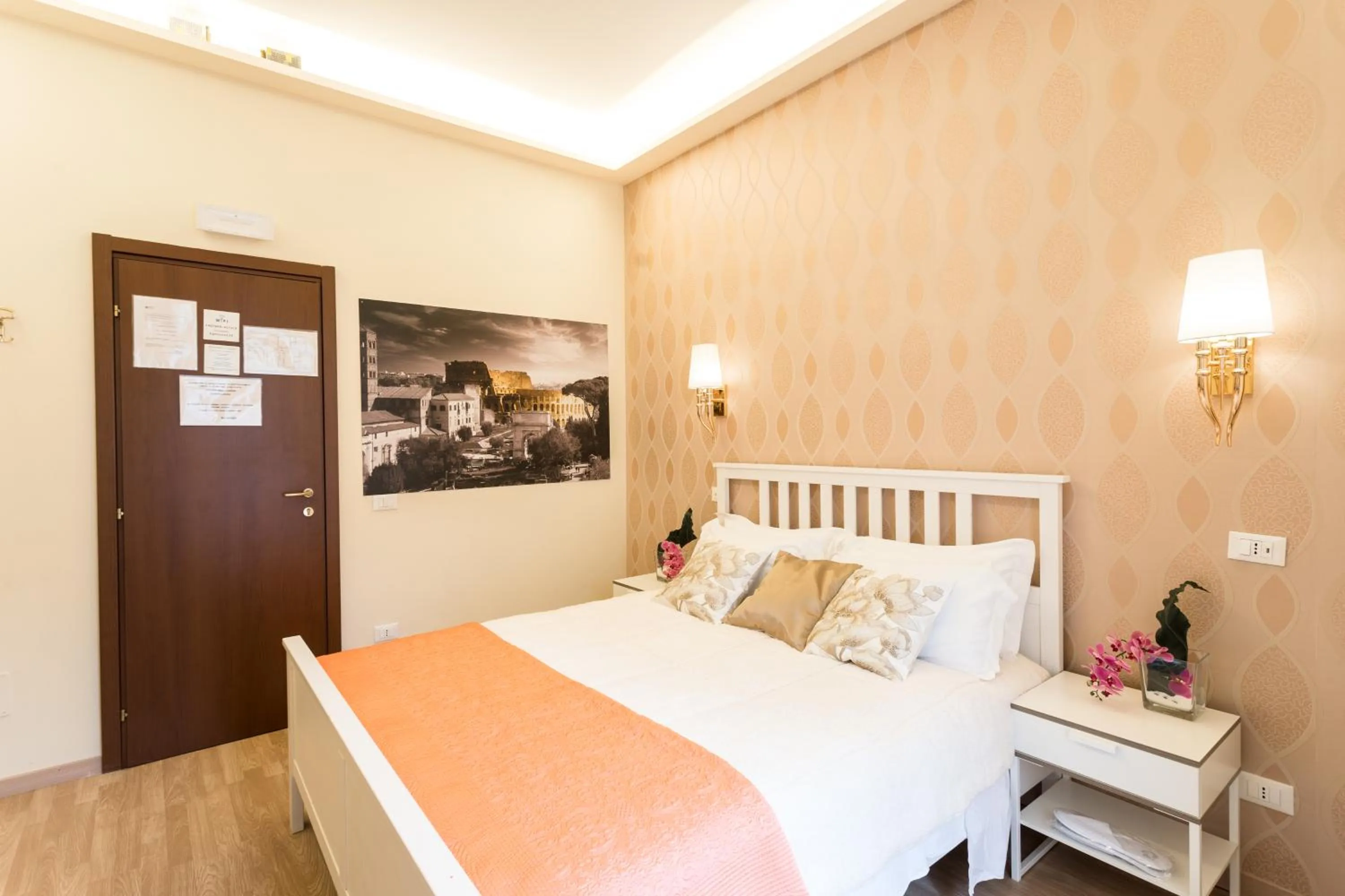 Bedroom in BQ House Milizie Luxury Rooms