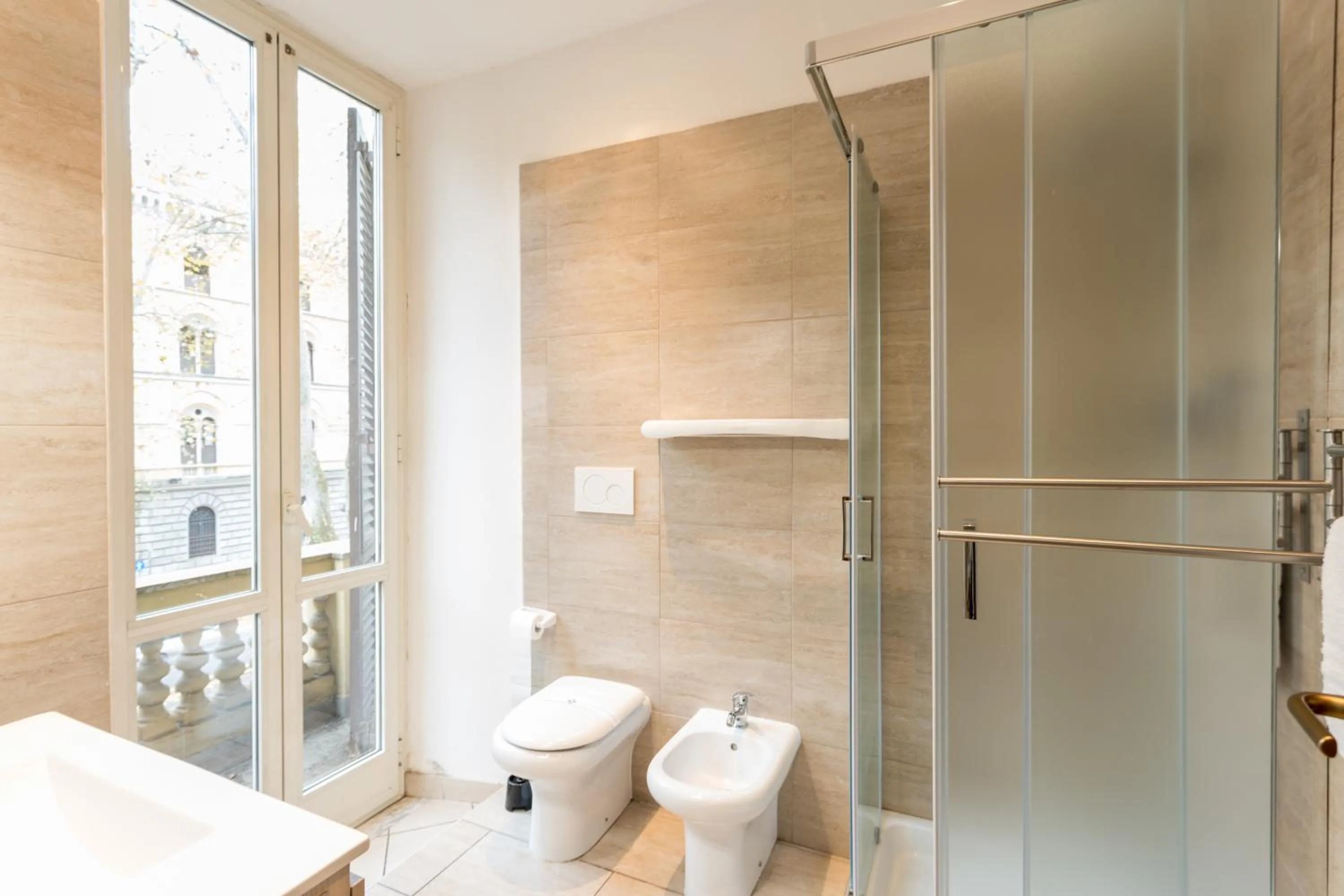 Bathroom in BQ House Milizie Luxury Rooms