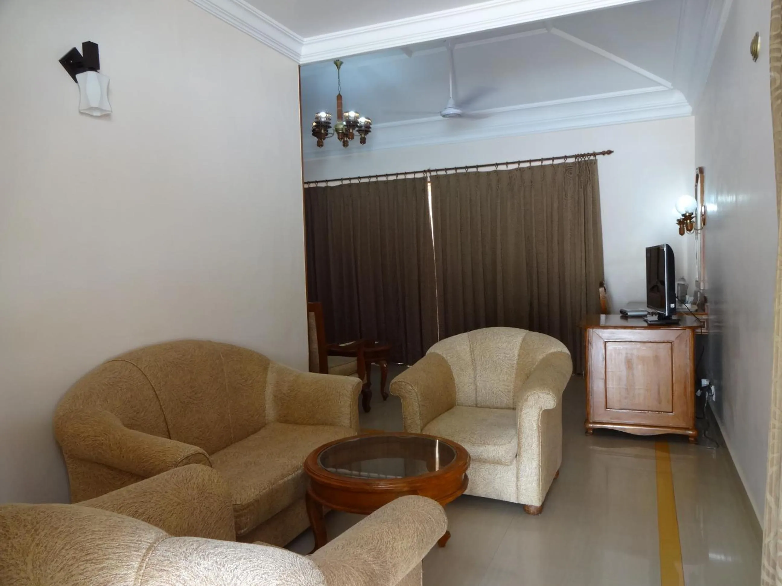 Seating area in KTDC Samudra Beach Resort