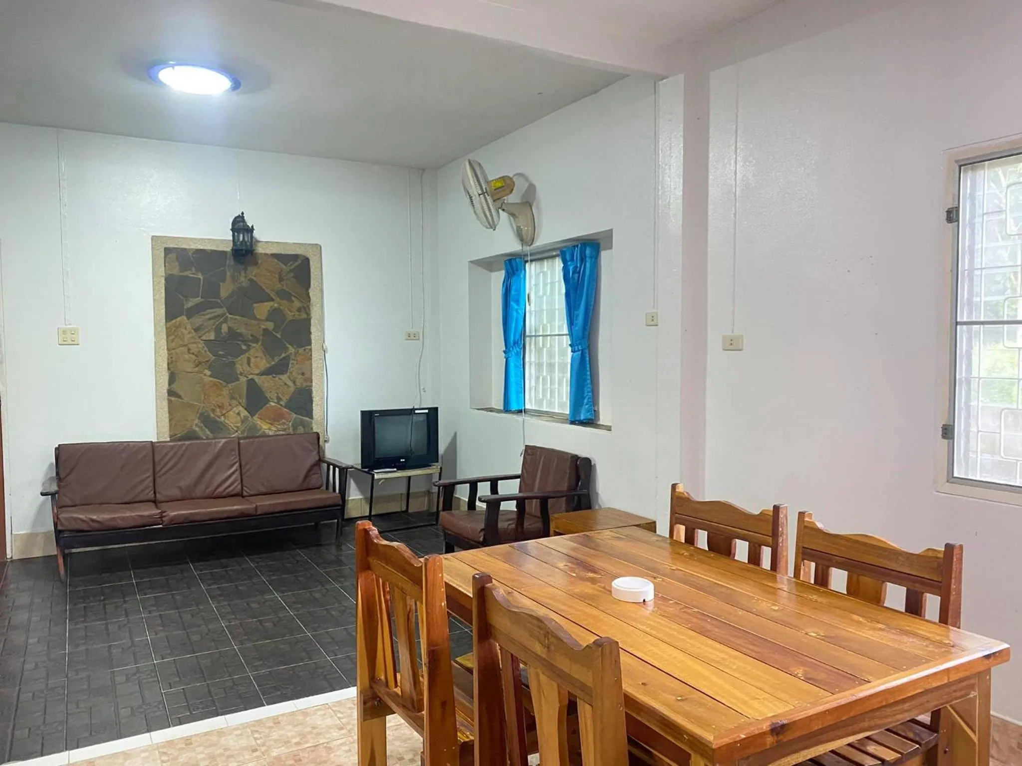 Seating area in Coconut Bungalow