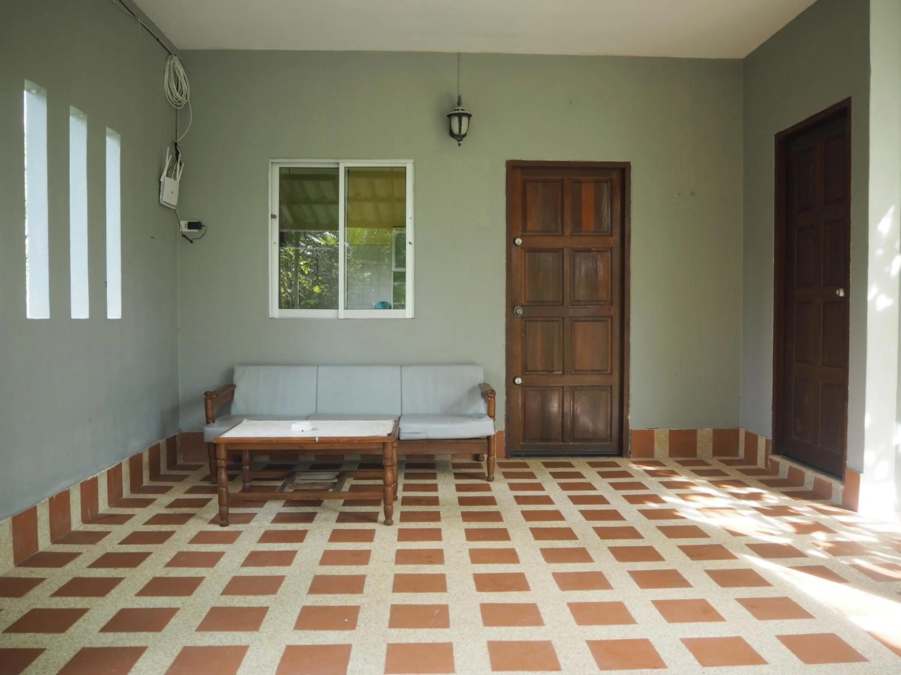 Seating area in Coconut Bungalow