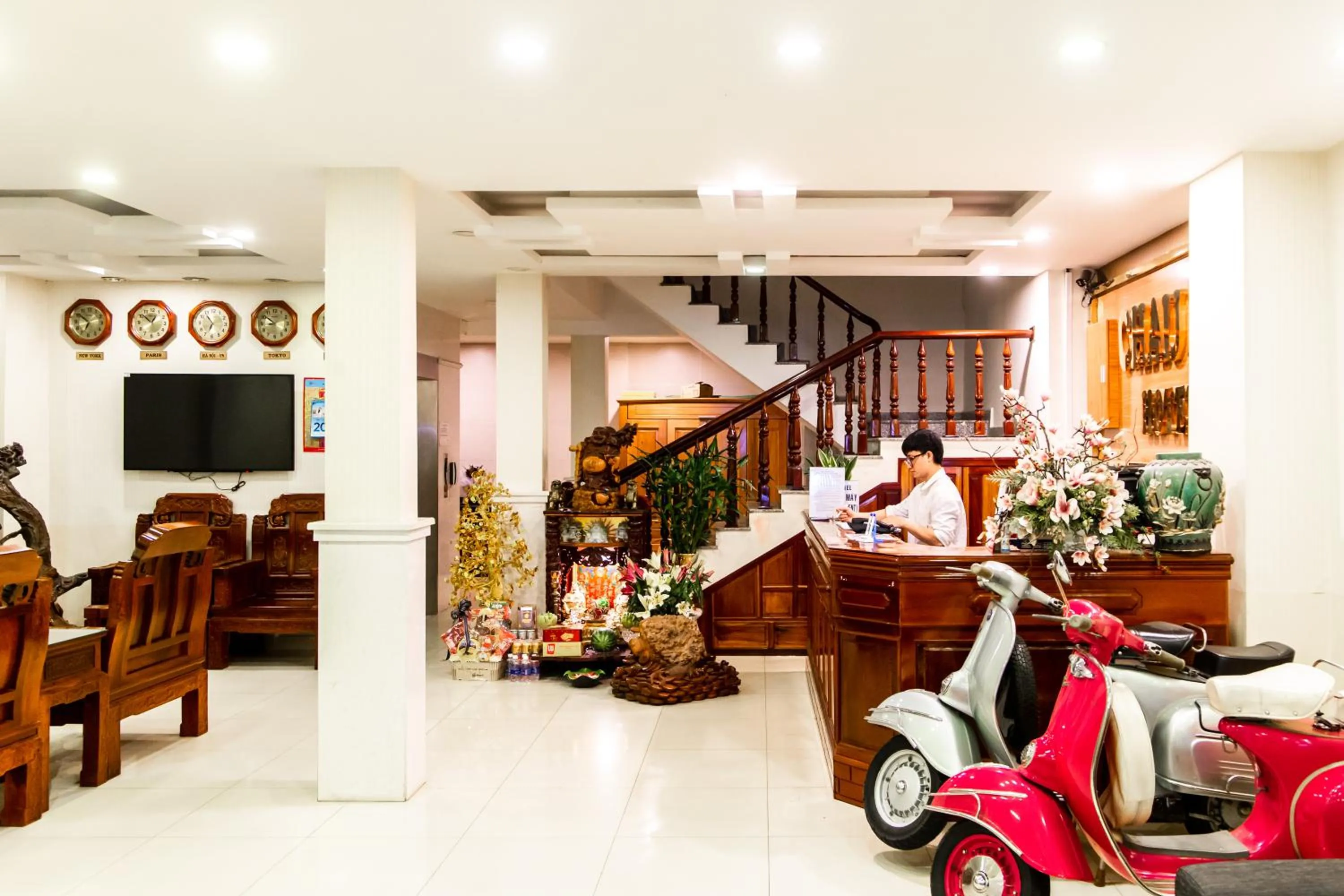 Lobby or reception in Europa Hotel