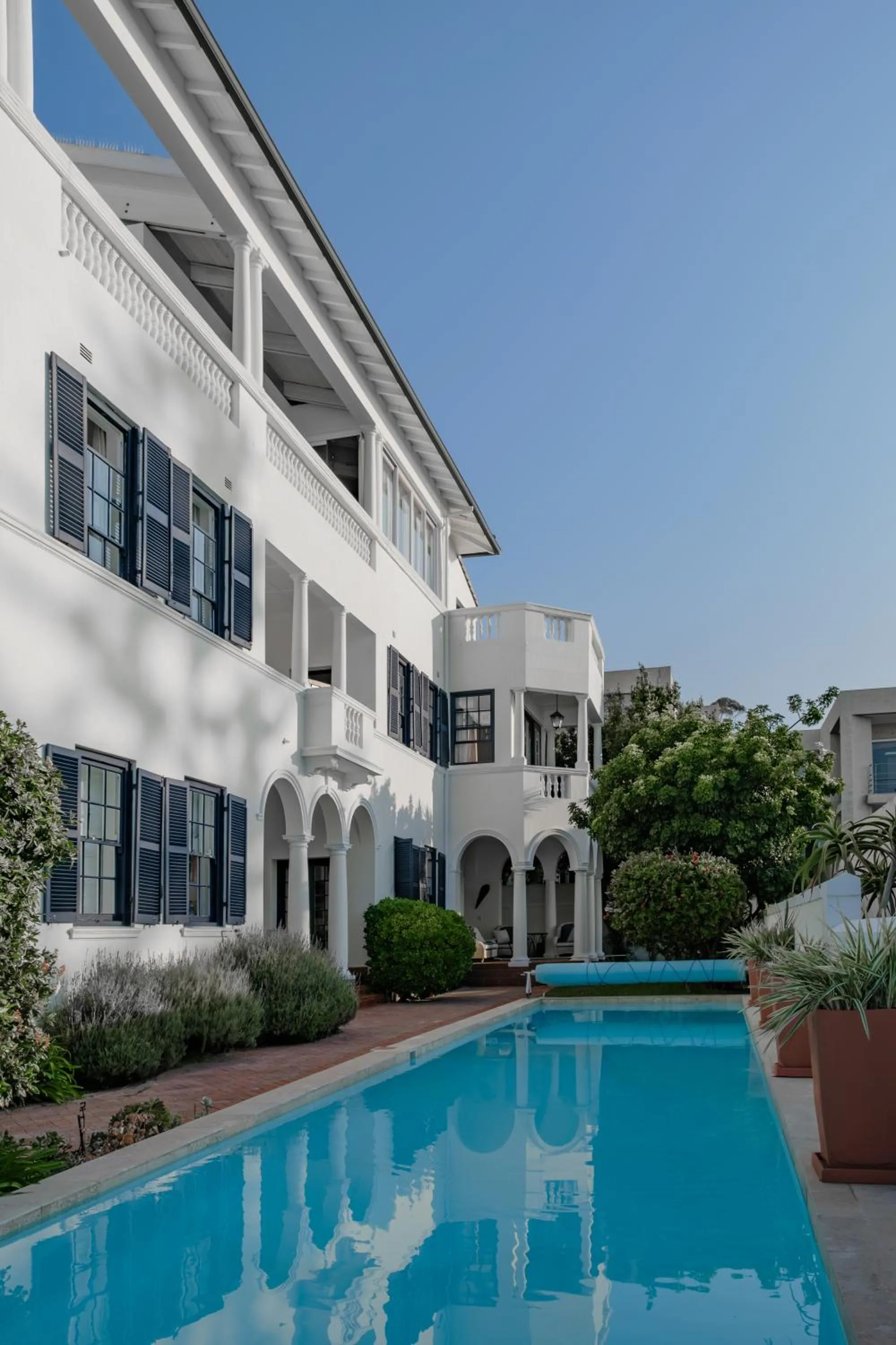 Property building in The Walden Suites