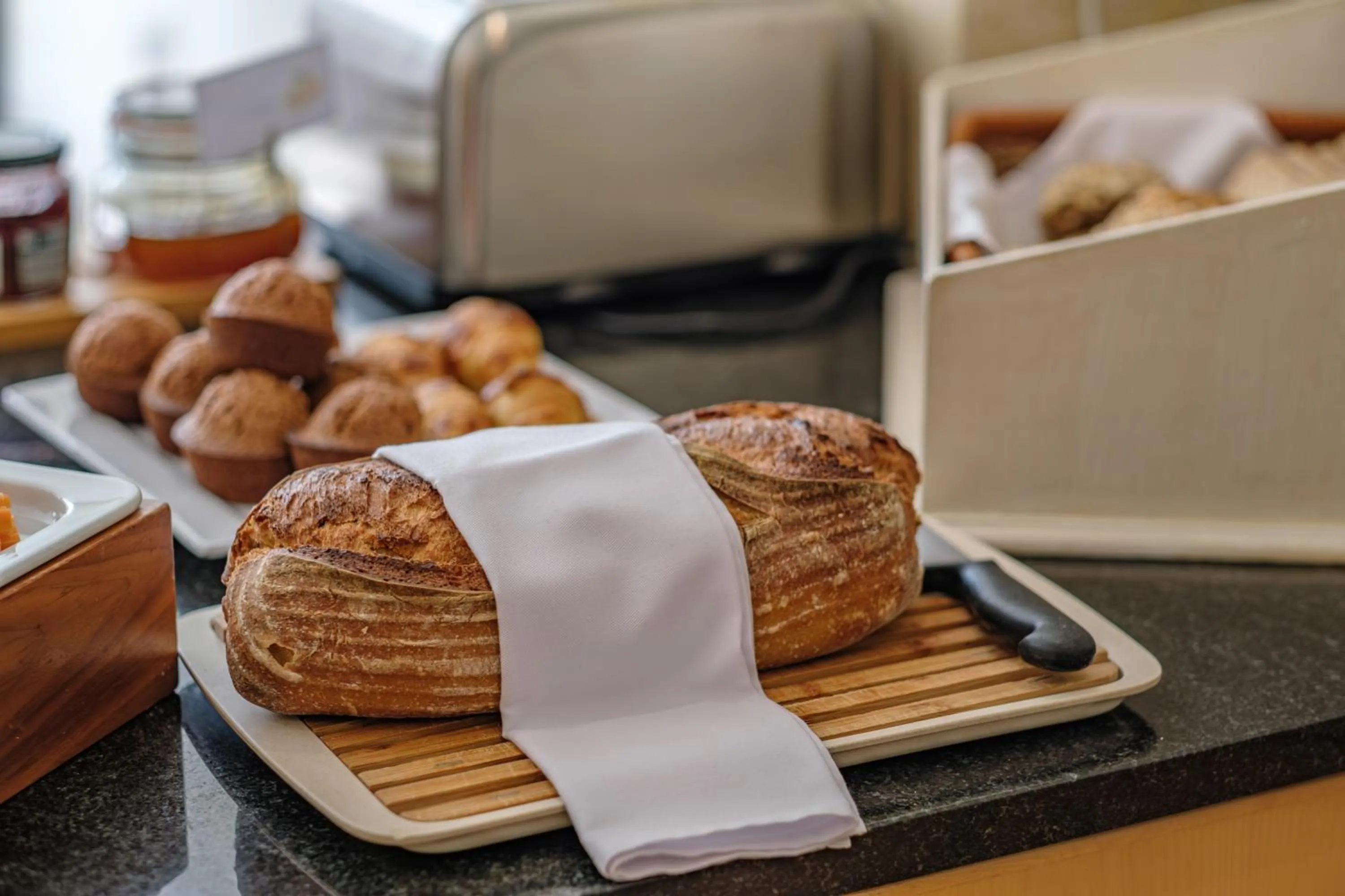 Buffet breakfast in The Walden Suites