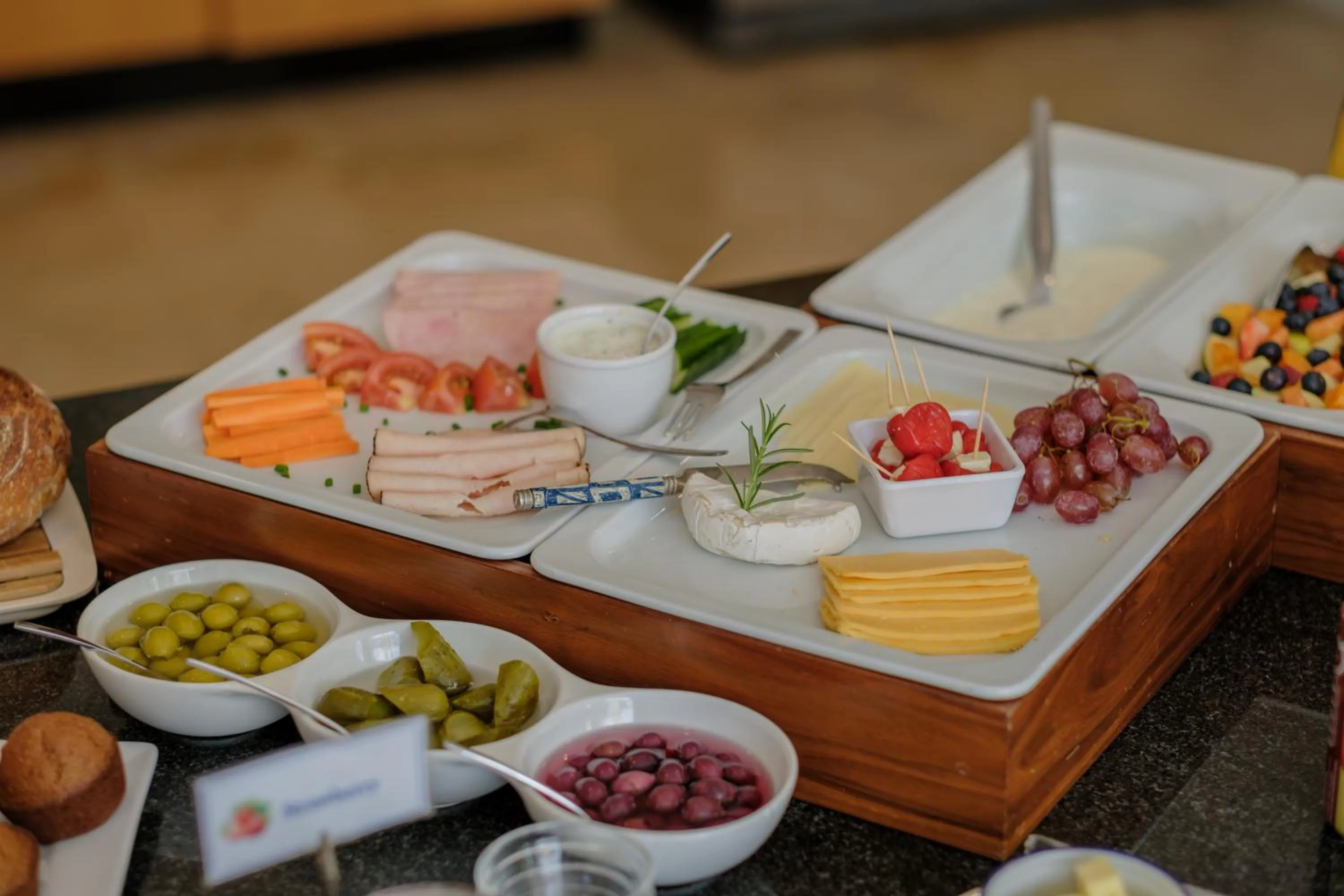 Buffet breakfast in The Walden Suites