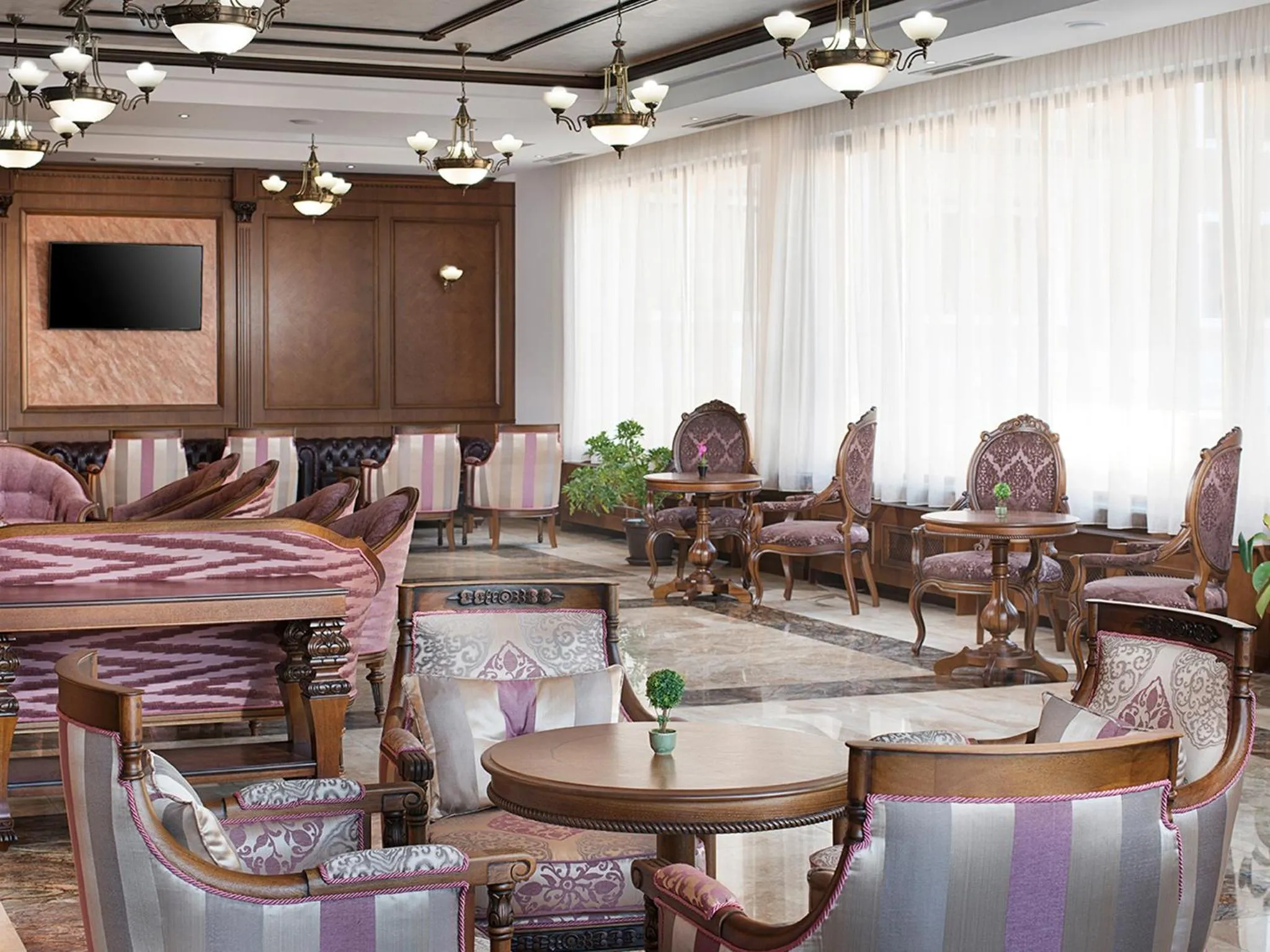 Seating area in Park Hotel and SPA Vella Hills