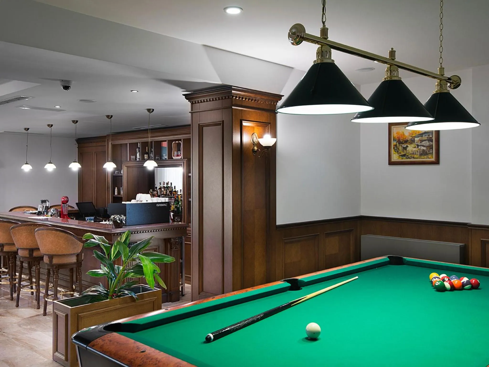 Billiard in Park Hotel and SPA Vella Hills