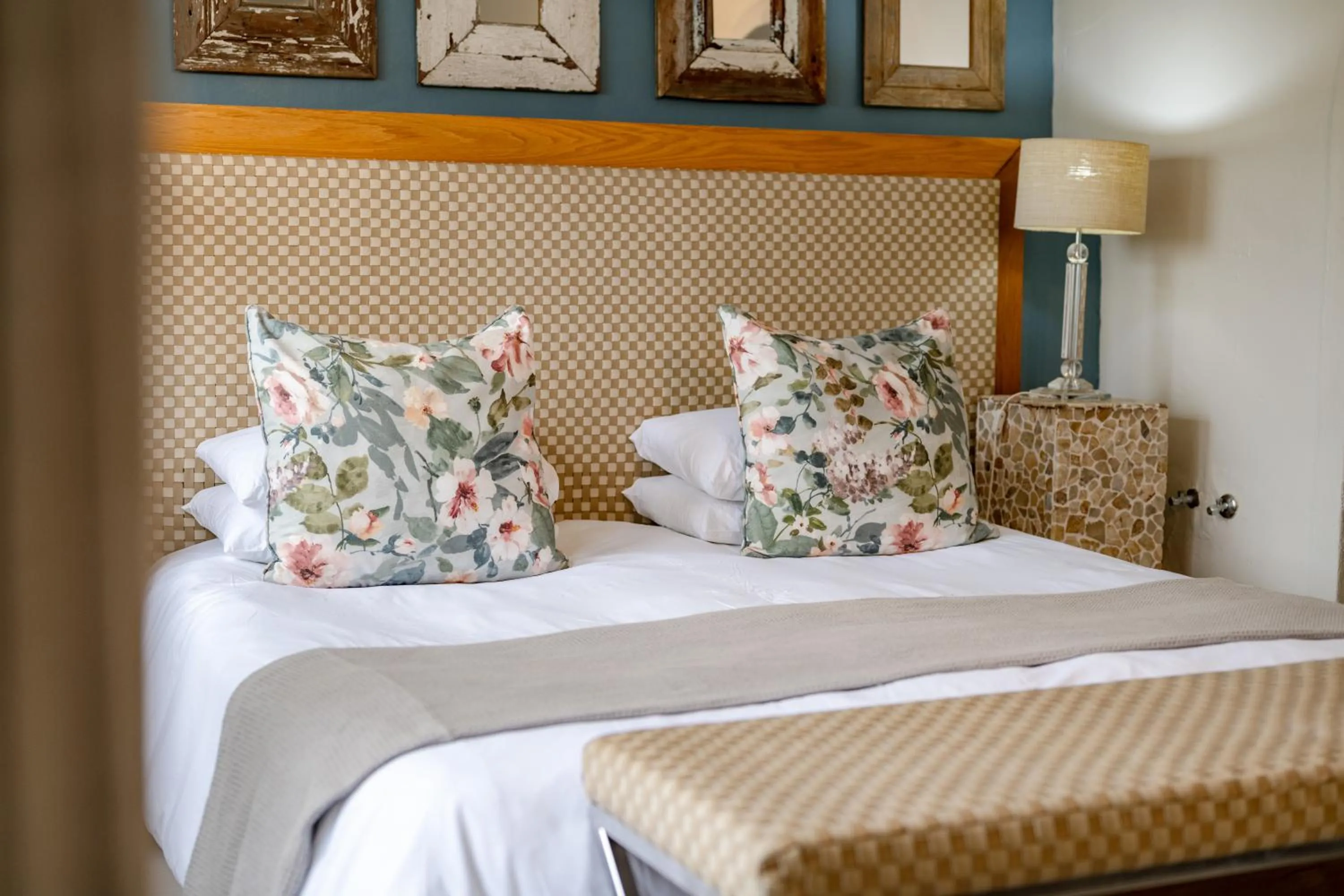 Bed in The Farmhouse Hotel