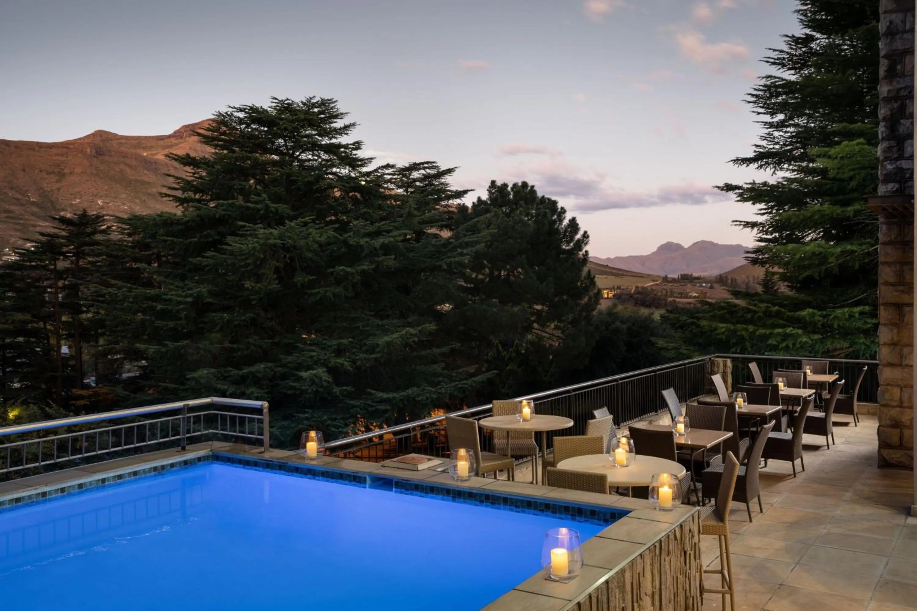 Swimming pool in Protea Hotel by Marriott Clarens