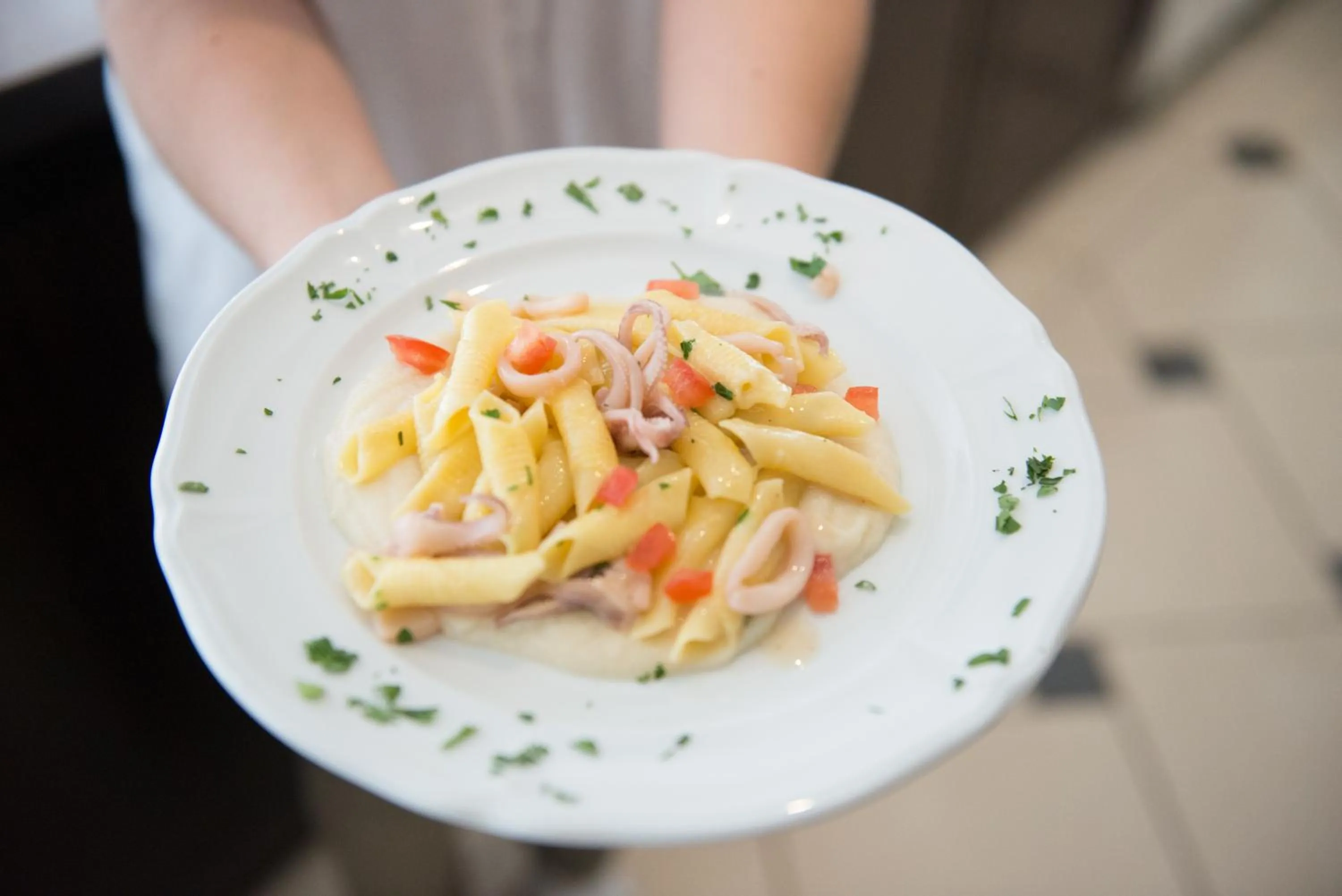 Food close-up in Hotel Lem-Casadei