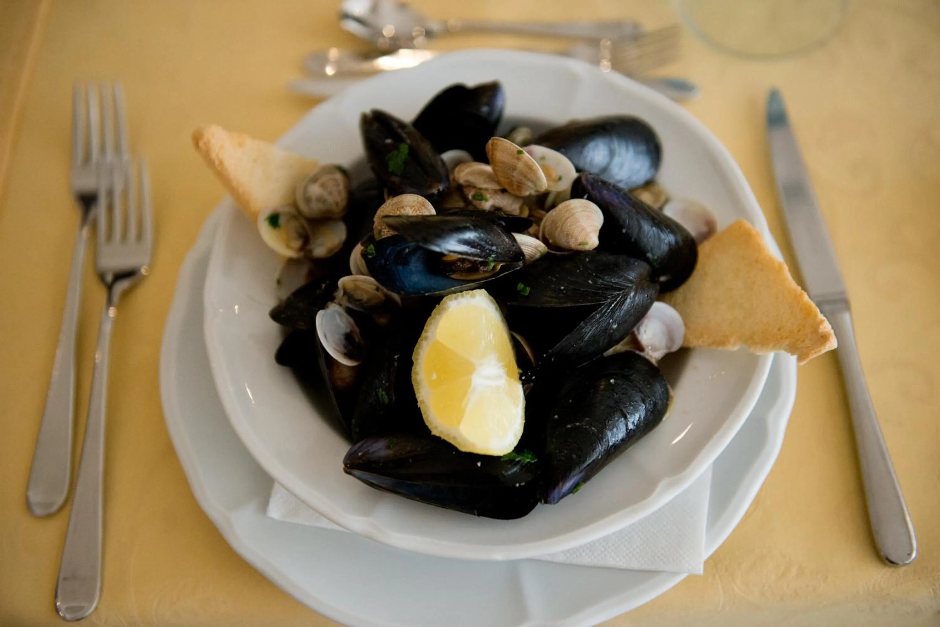 Restaurant/places to eat in Hotel Lem-Casadei