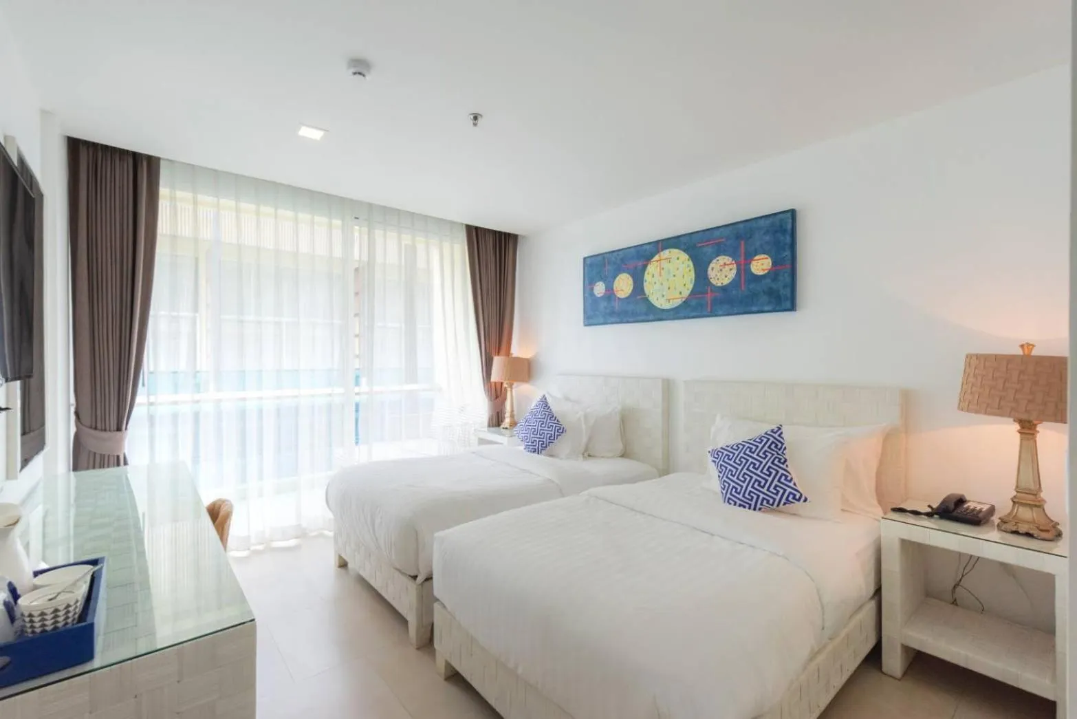 Bedroom, Bed in Beach Walk Boutique Resort