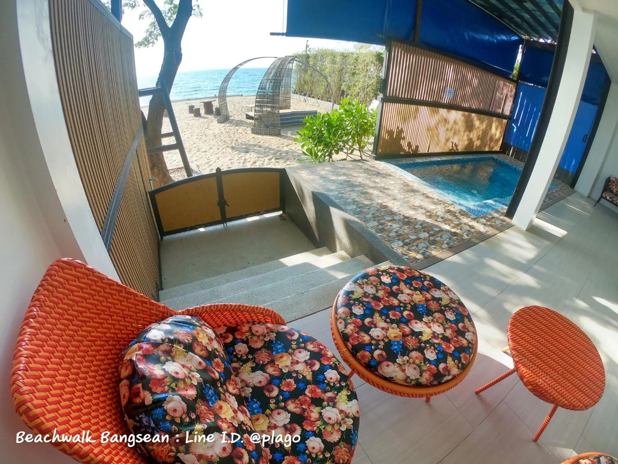 Balcony/Terrace in Beach Walk Boutique Resort