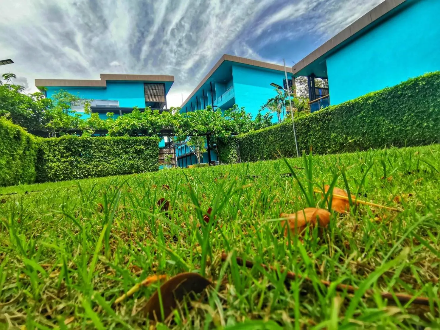 Inner courtyard view in Beach Walk Boutique Resort