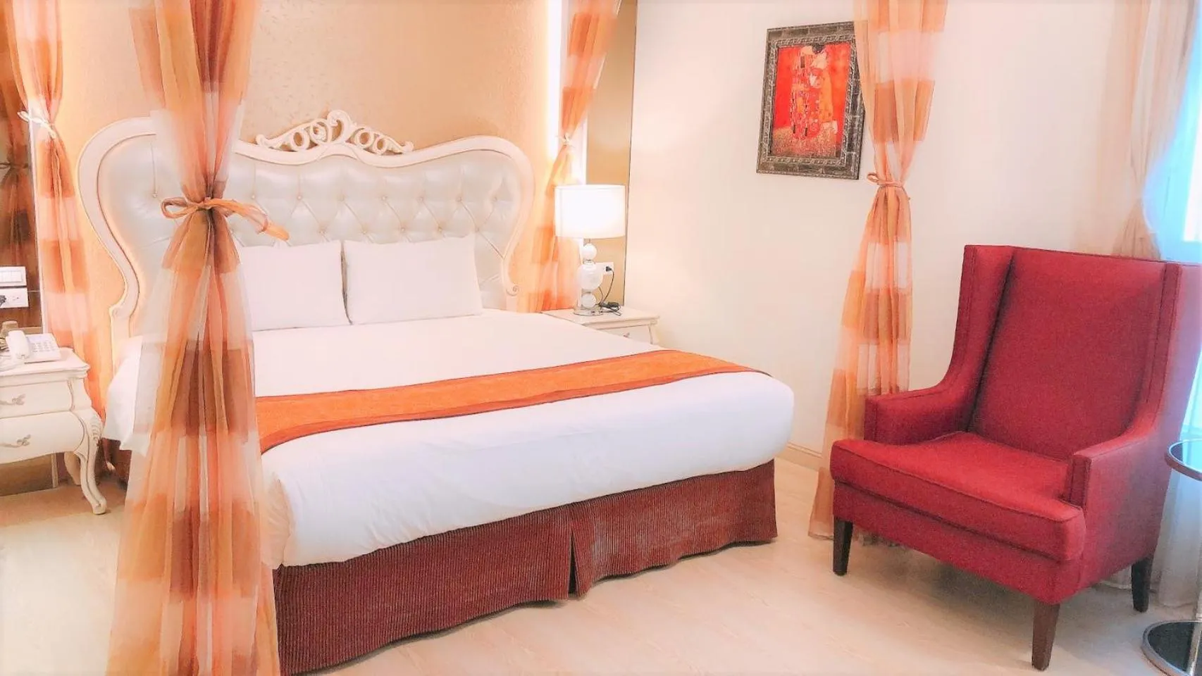 Bed in Taitung Z. Hotel