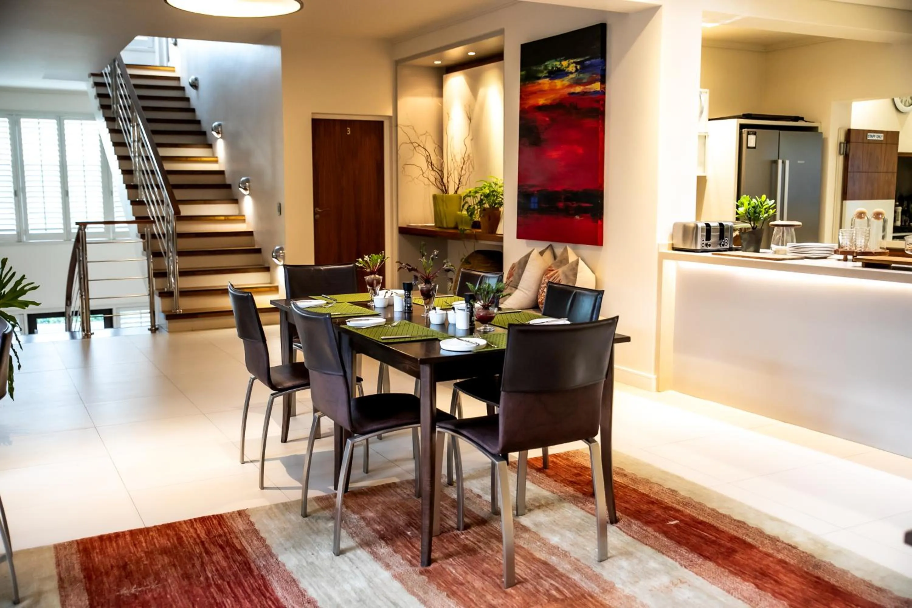Dining area in Selkirk House