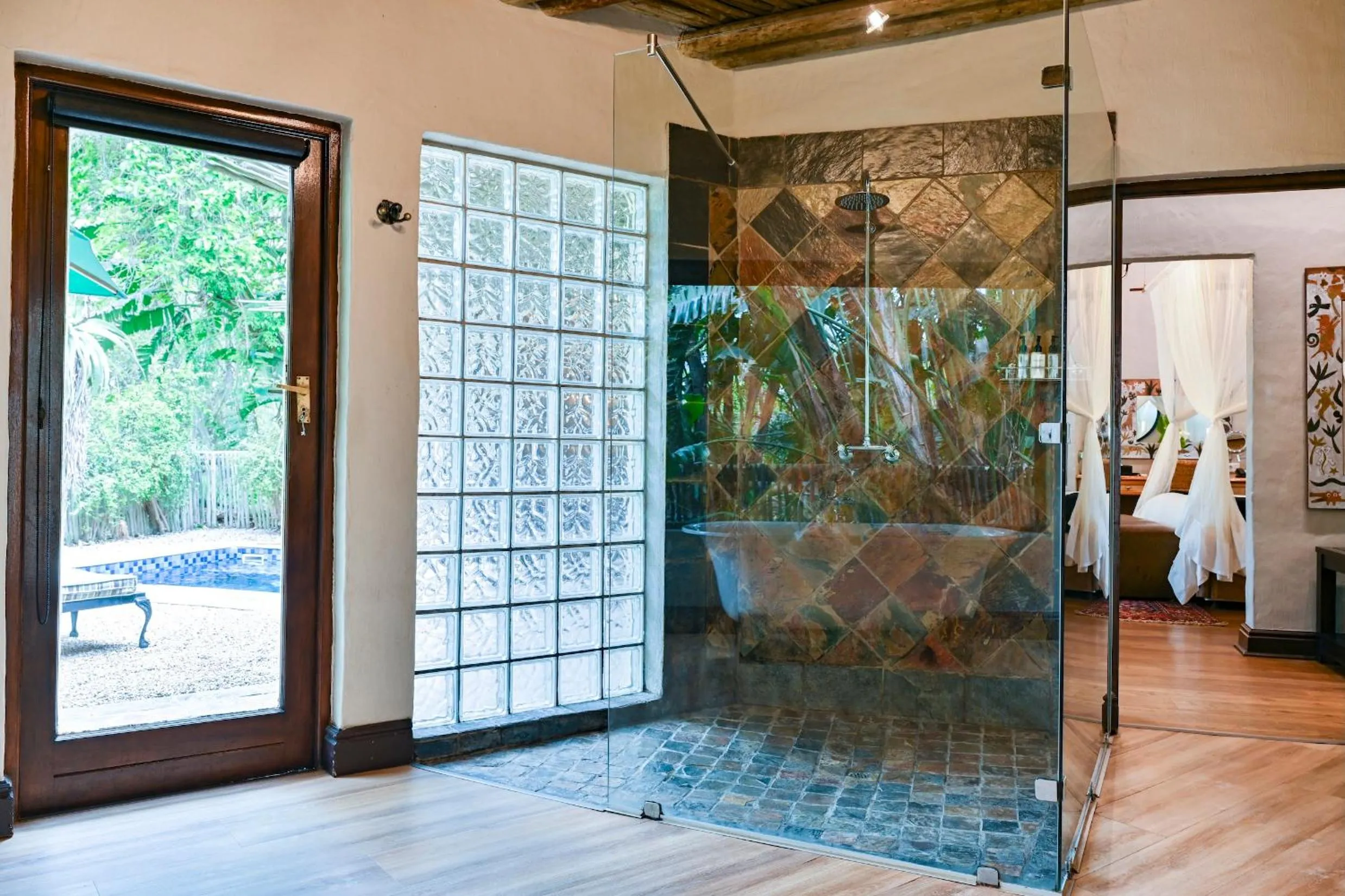 Bathroom in Woodall Country House and Spa