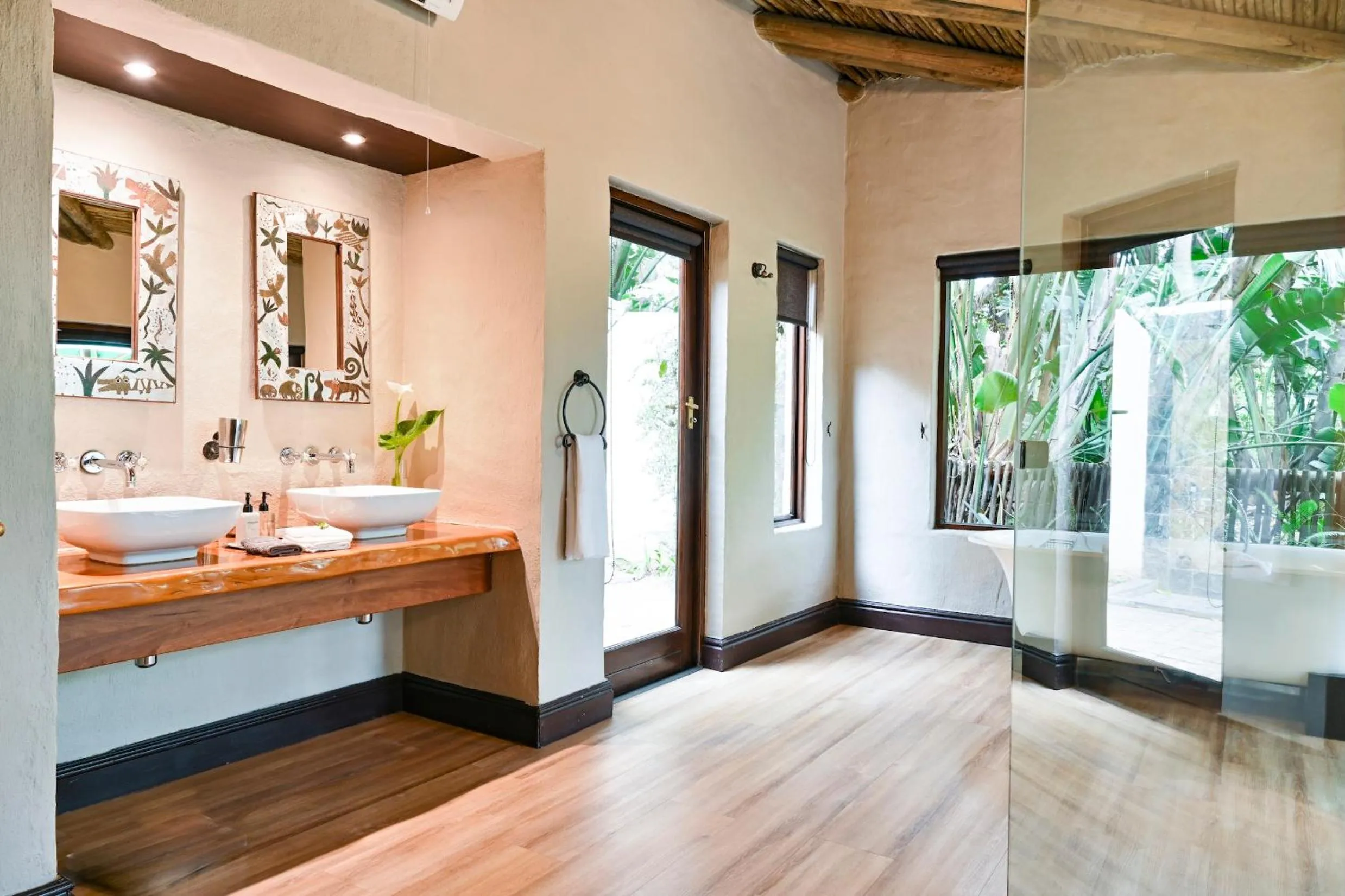 Bathroom in Woodall Country House and Spa