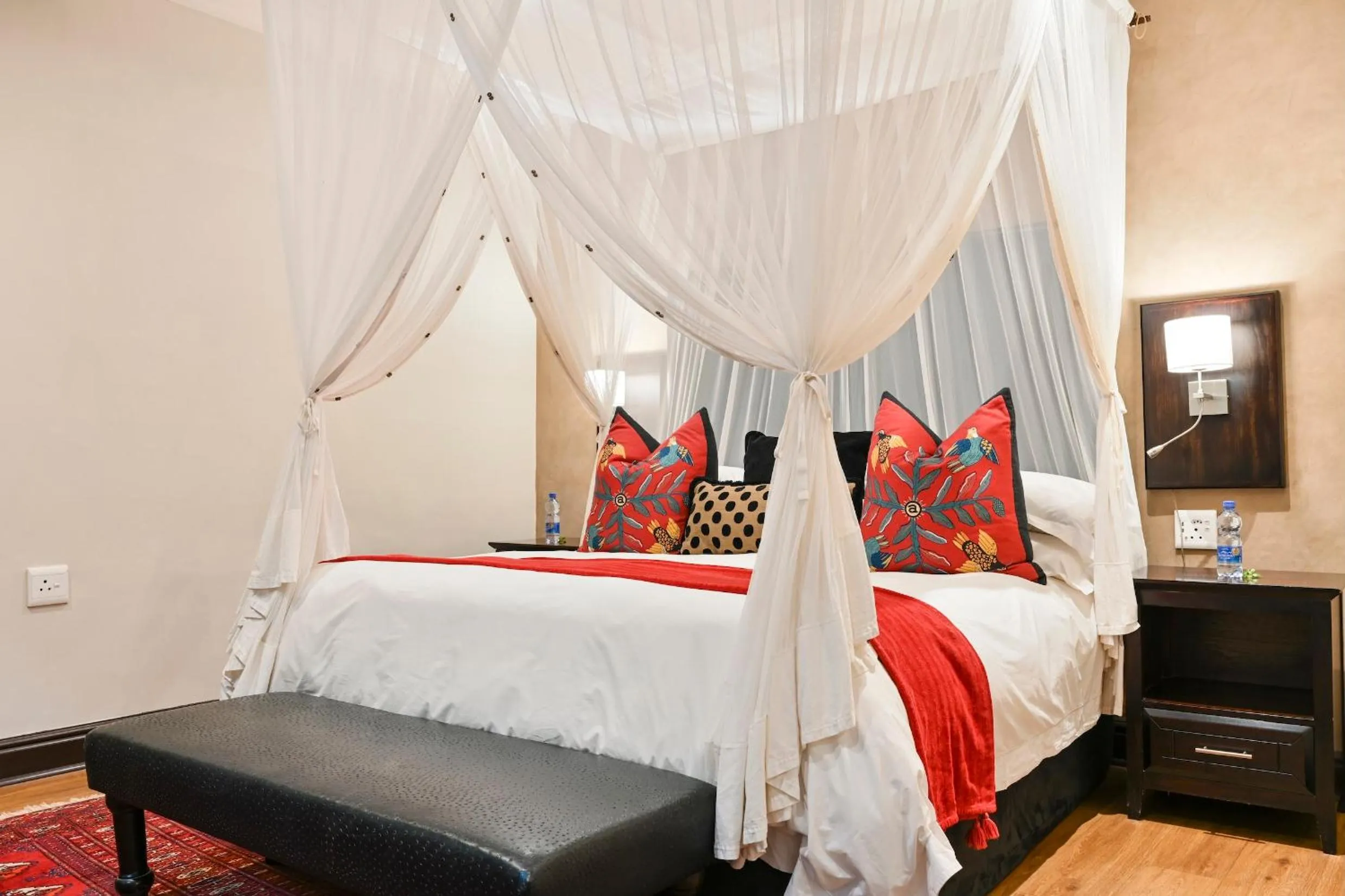 Bed in Woodall Country House and Spa