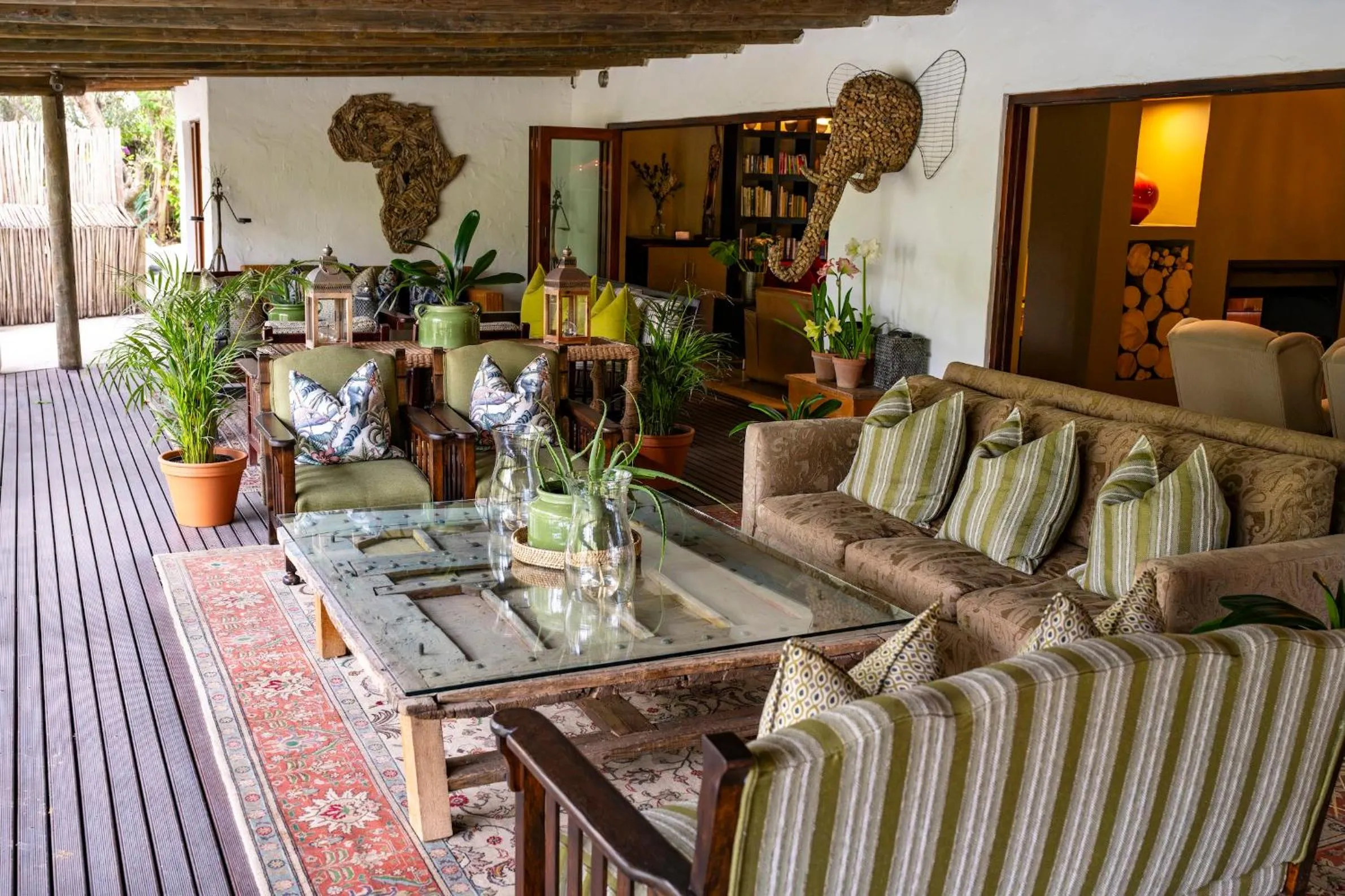 Living room in Woodall Country House and Spa