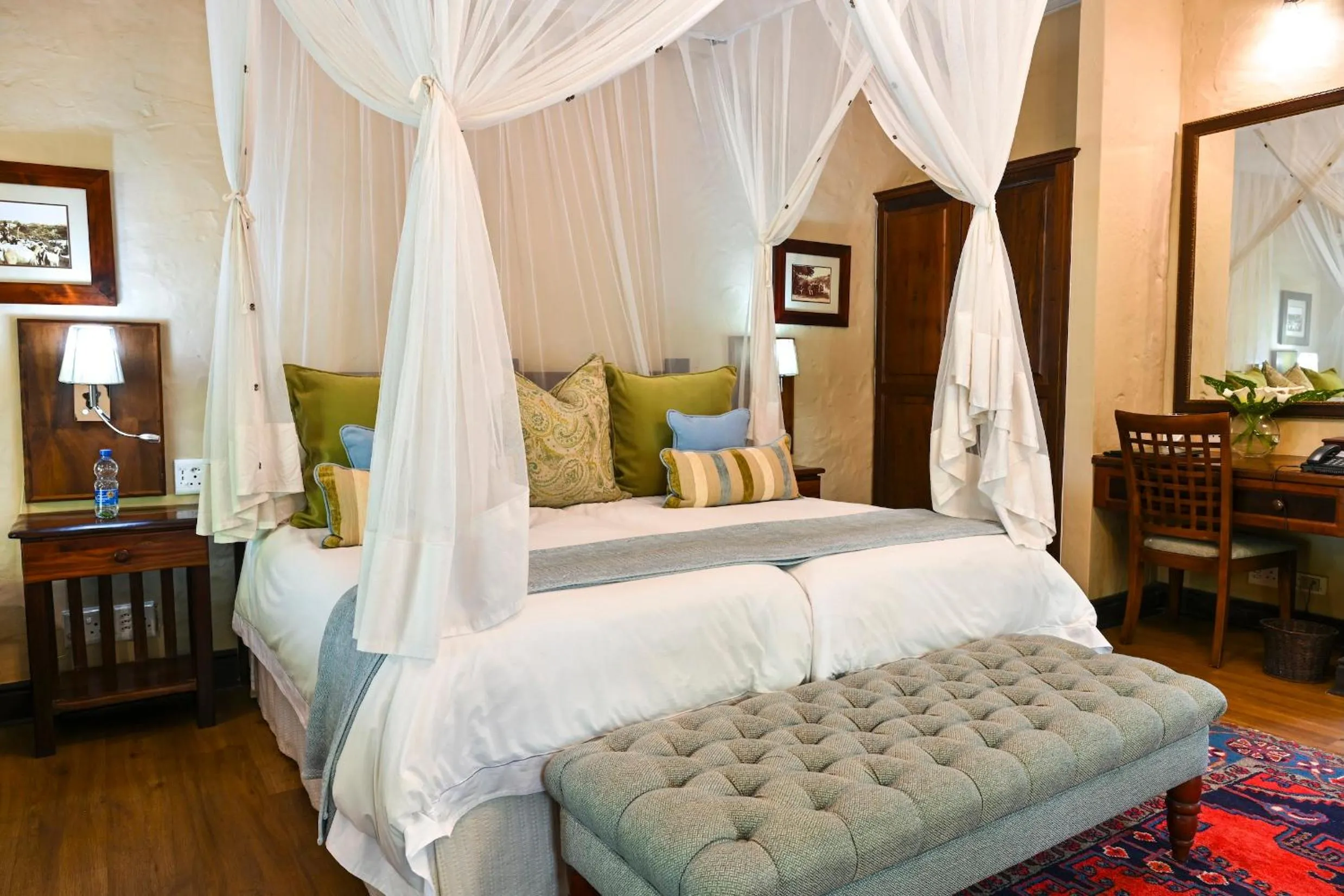 Bed in Woodall Country House and Spa