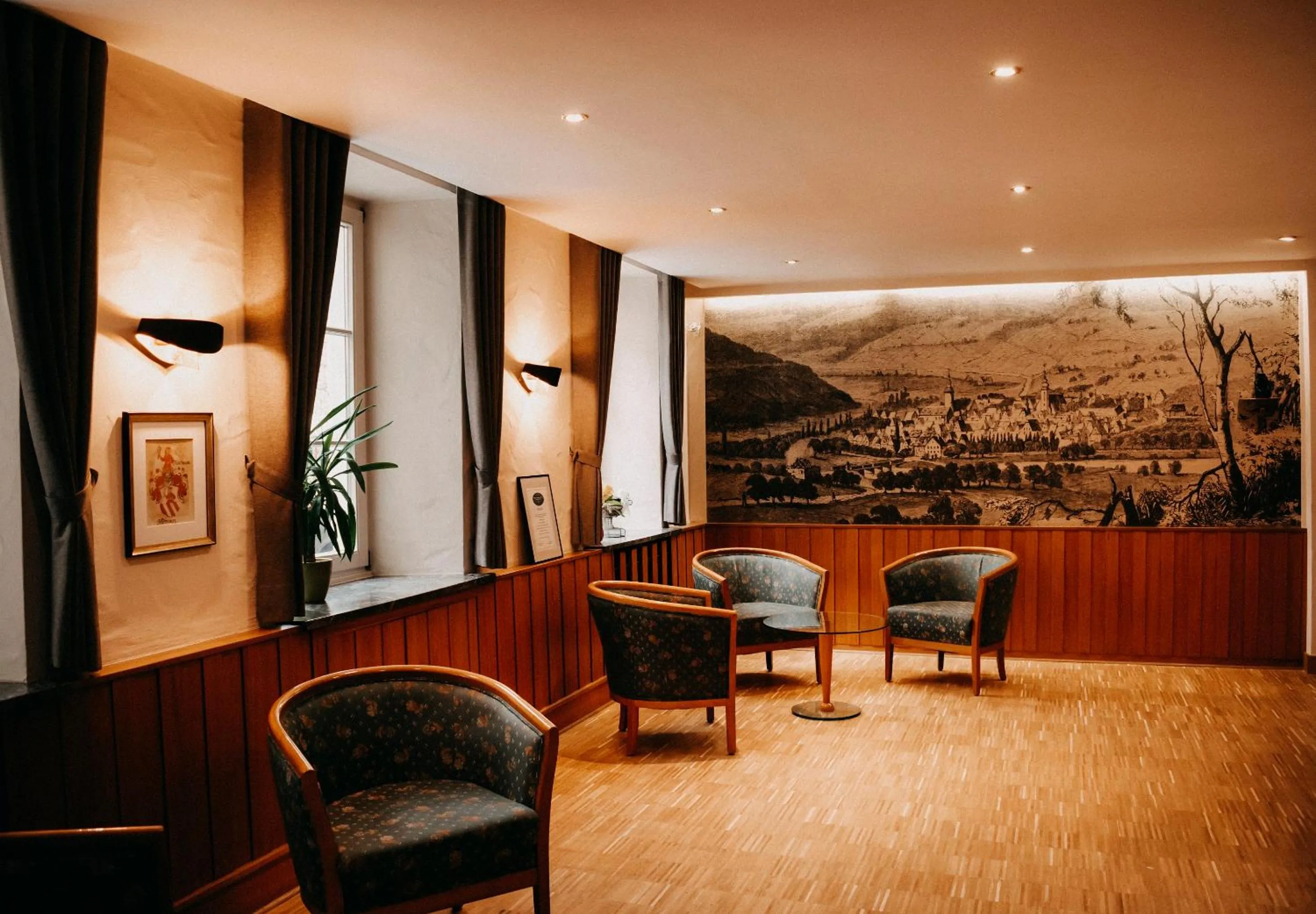 Lobby or reception in Badischer Hof