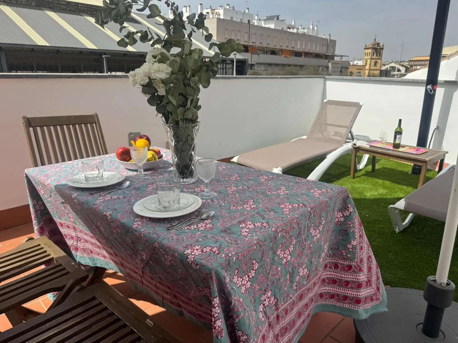 Balcony/Terrace in Apartamentos RG Dúplex San Bernardo