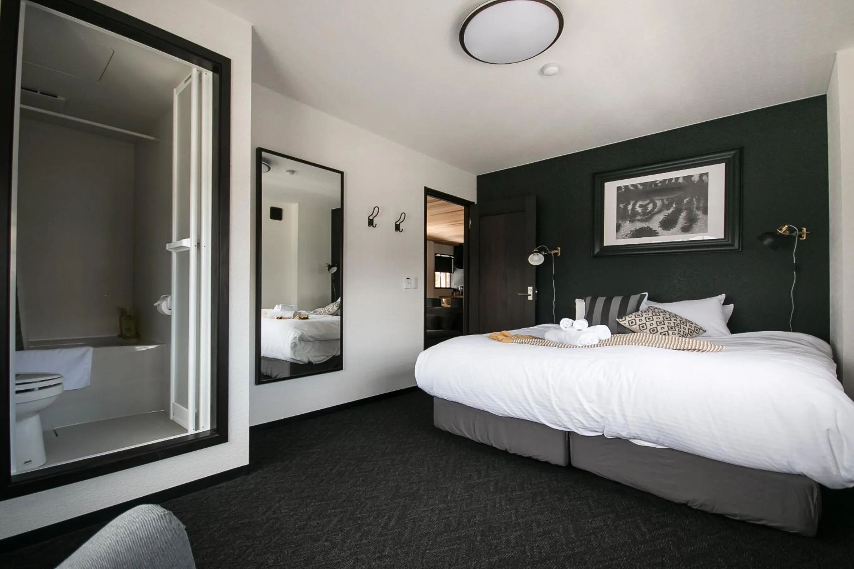 Bed in Hotel Villa Hakuba by HHG