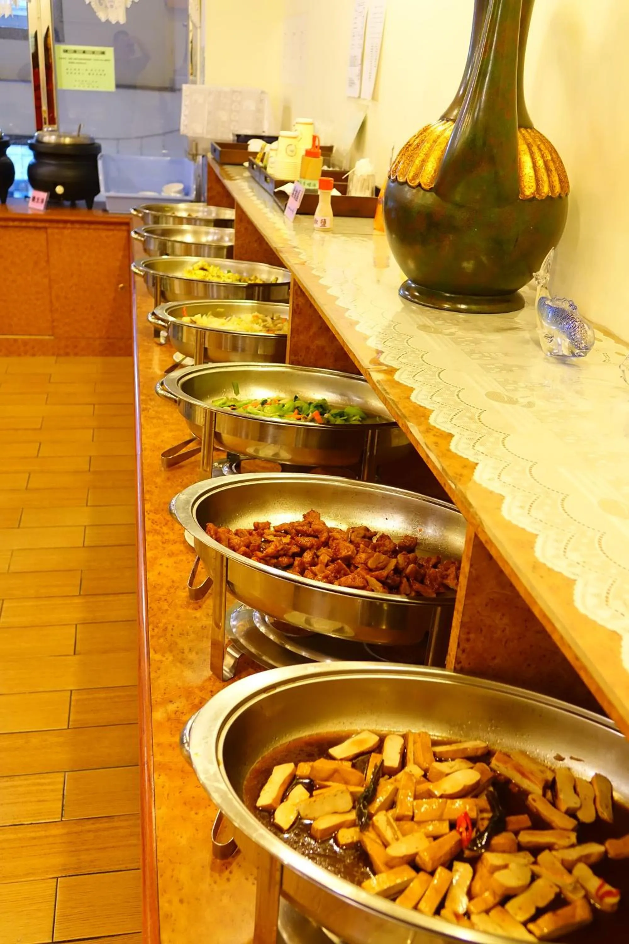 Buffet breakfast in East Commercial Affairs Hotel