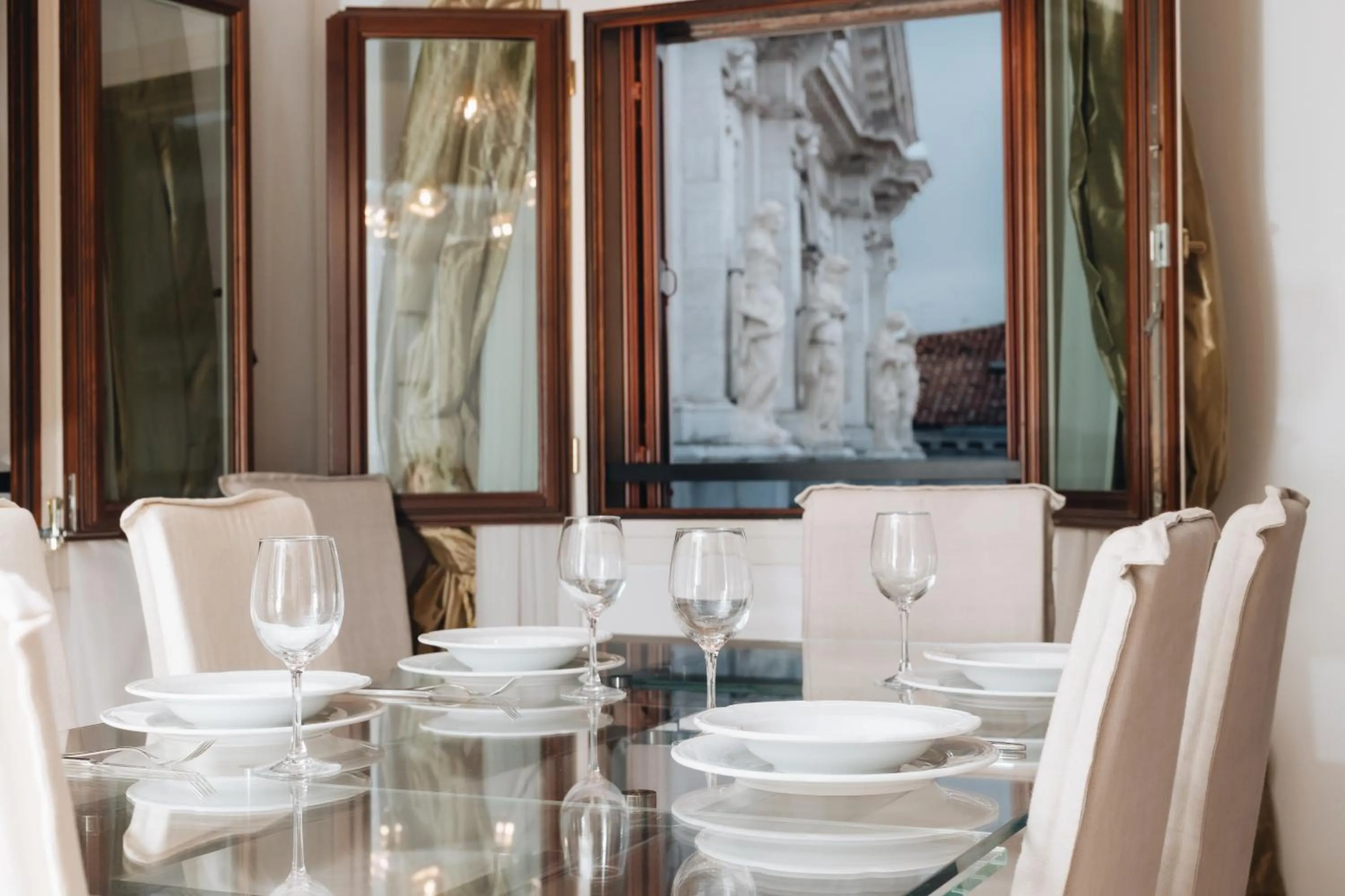 Living room in San Teodoro Palace - Luxury Apartments