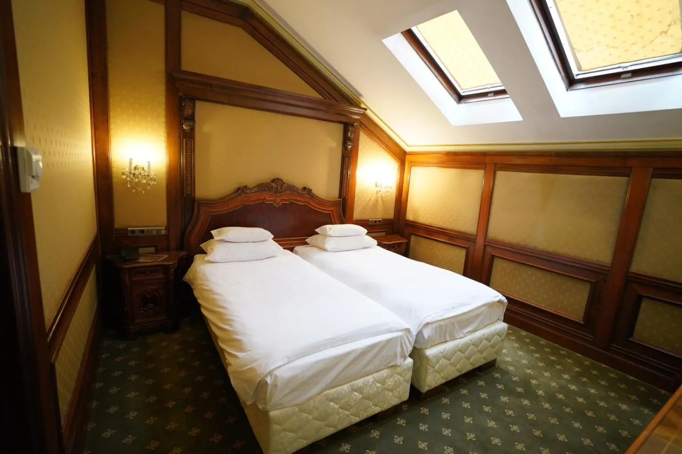 Bed in Hotel Casa Capsa