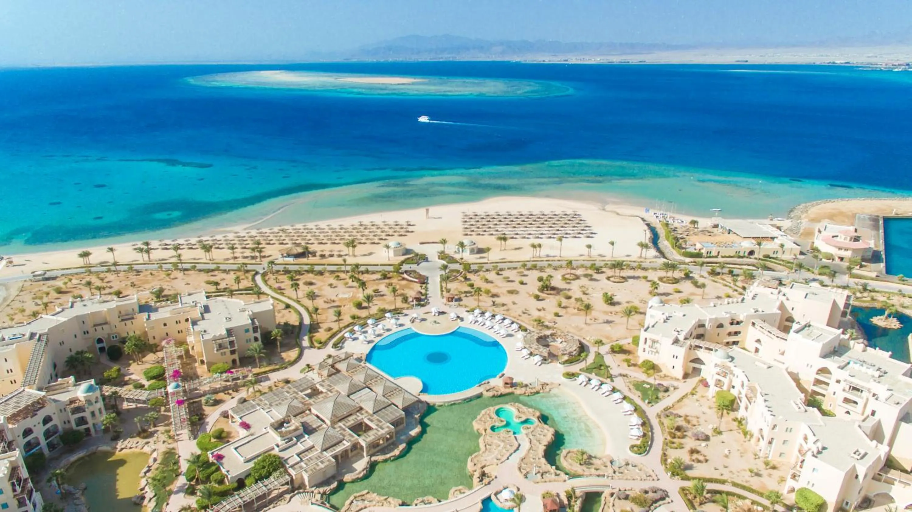 Bird's eye view in Kempinski Hotel Soma Bay