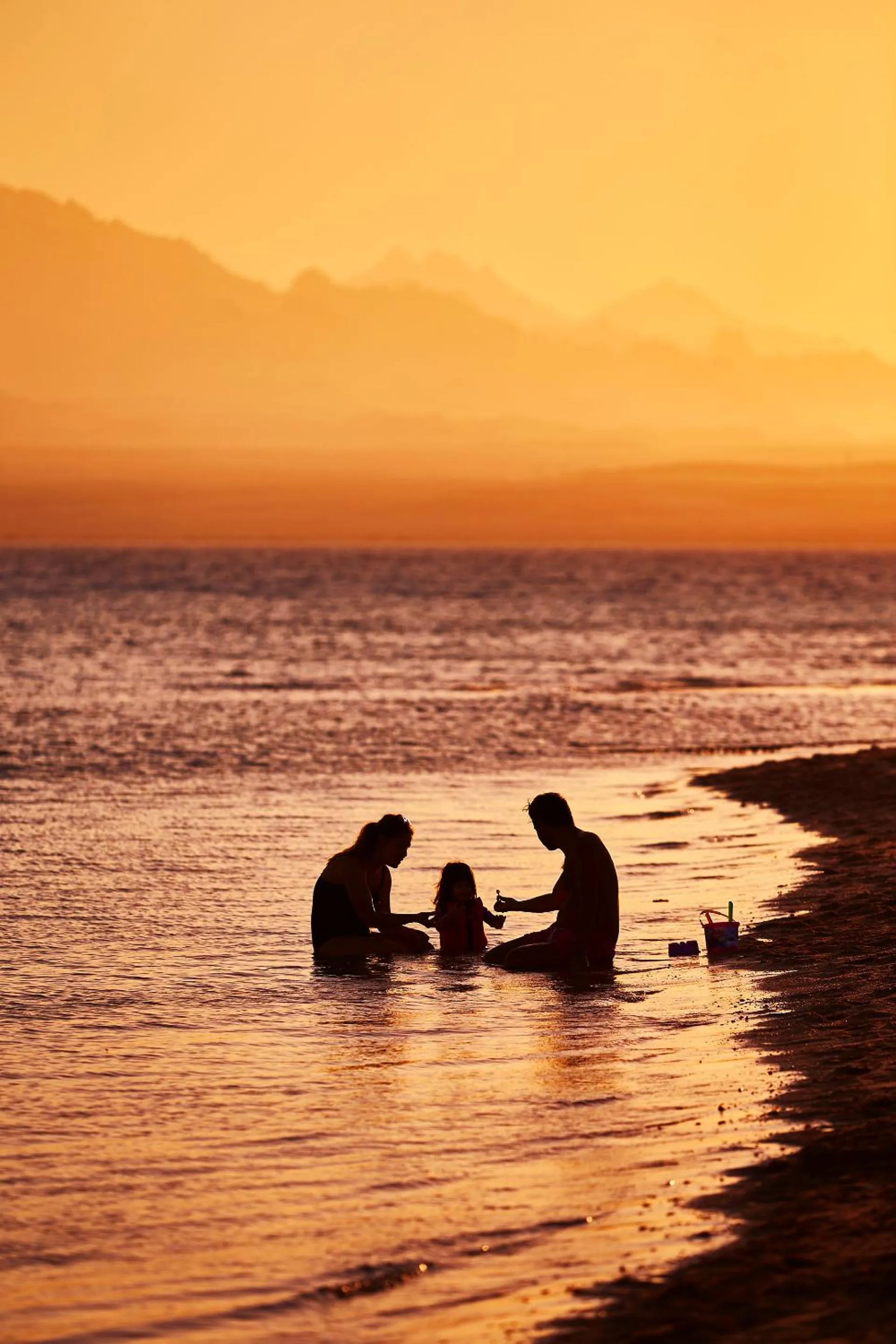 Sunset in Kempinski Hotel Soma Bay