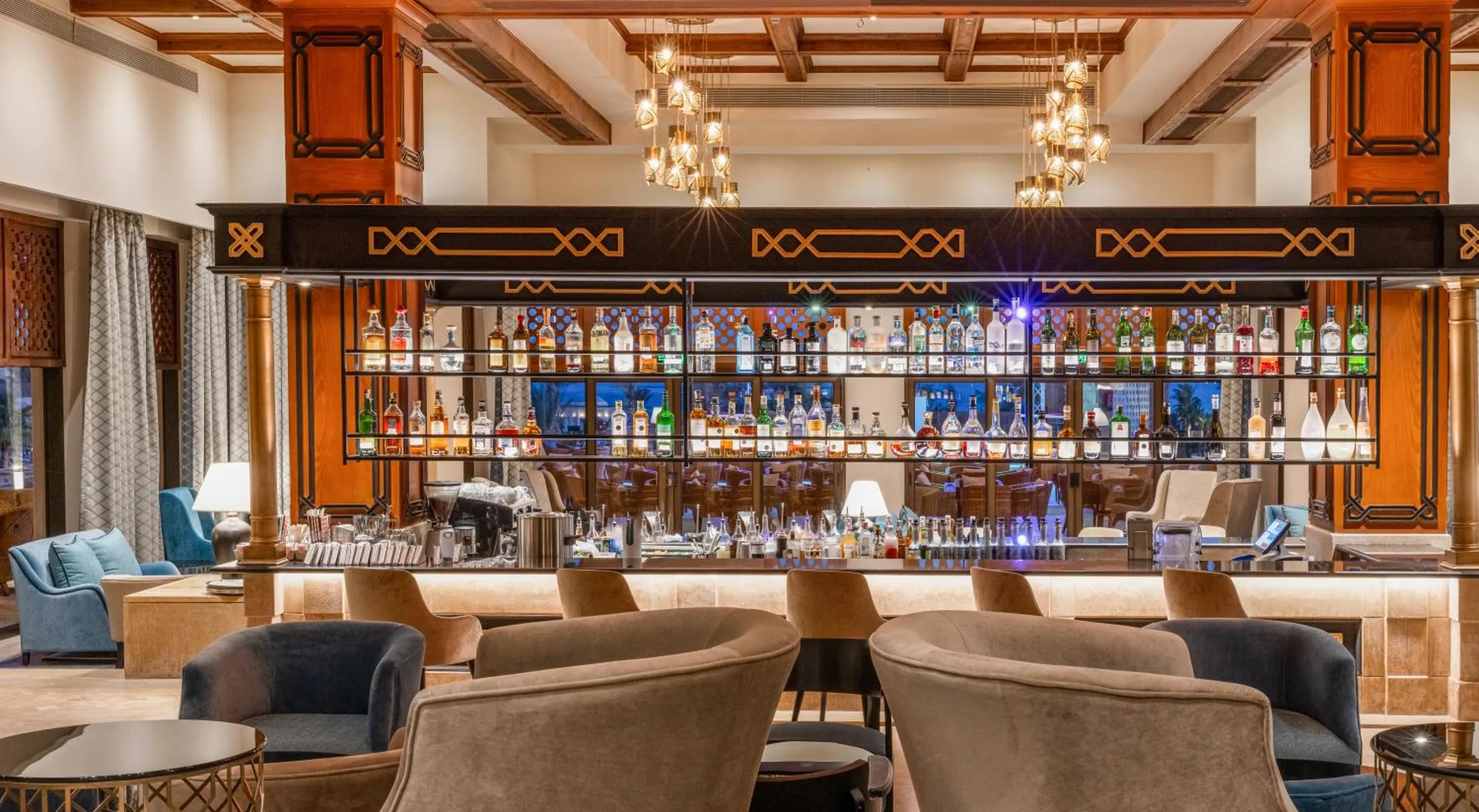 Lounge or bar in Kempinski Hotel Soma Bay