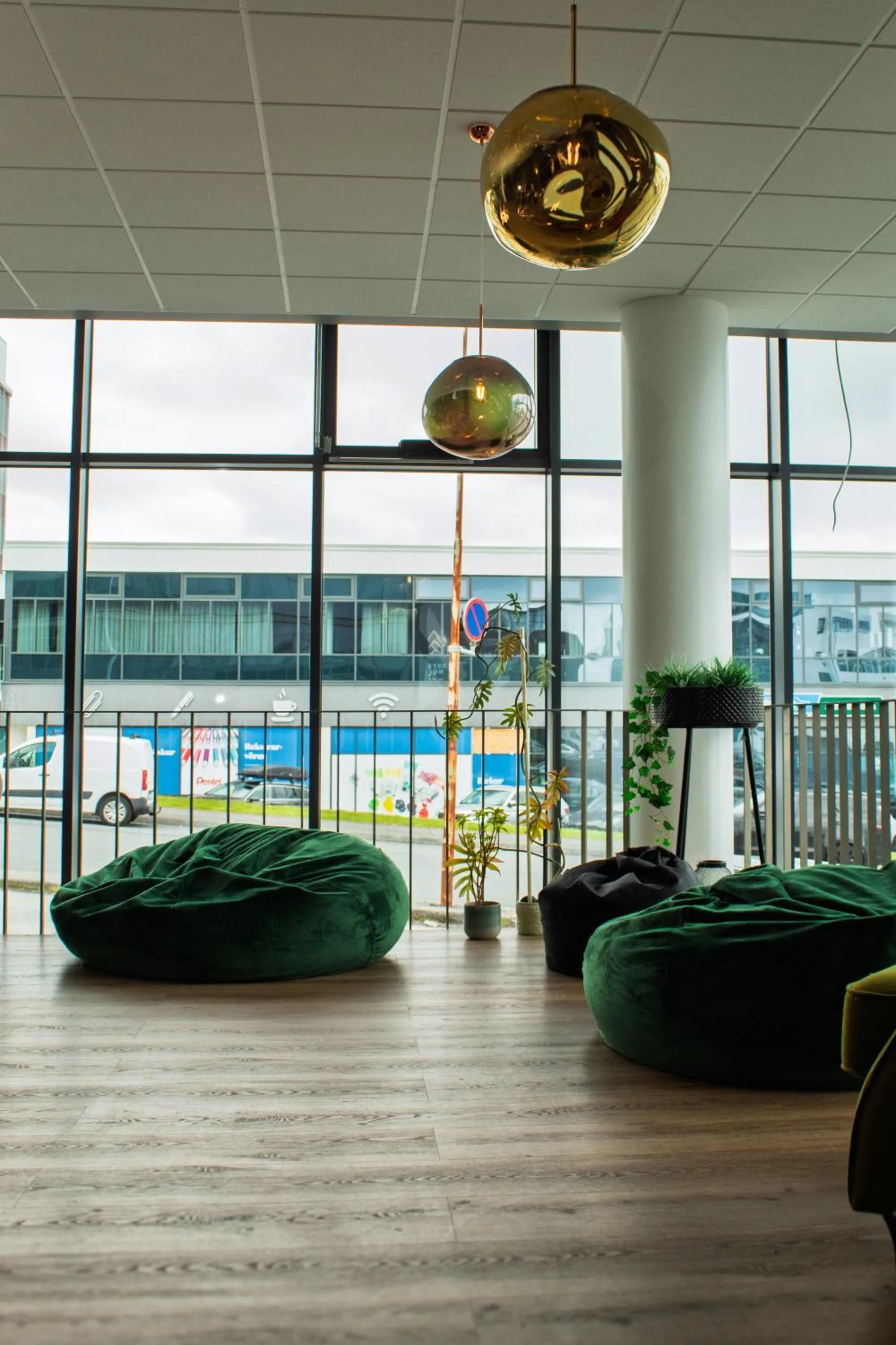 Seating area in Hotel Muli