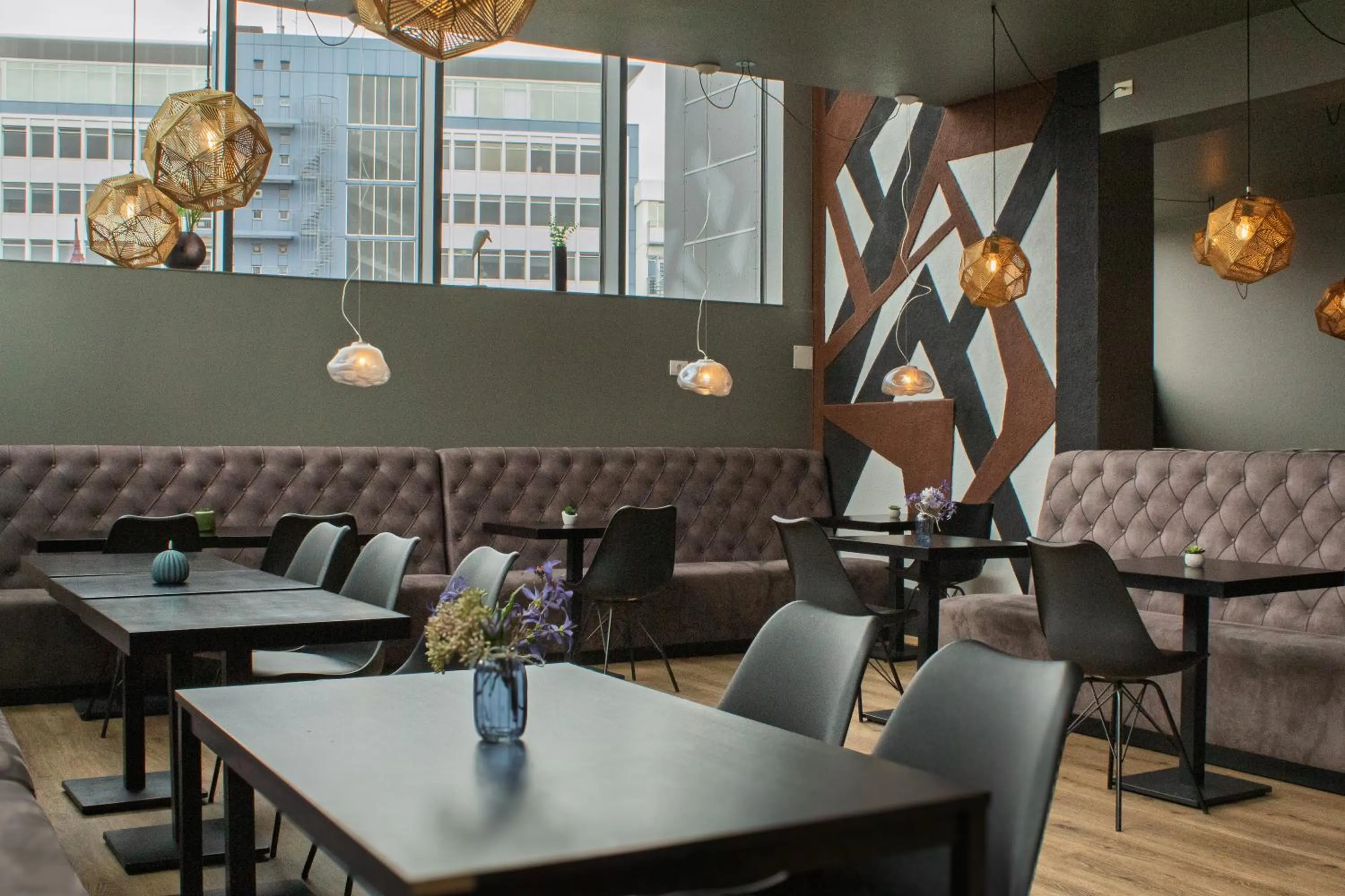 Dining area in Hotel Muli