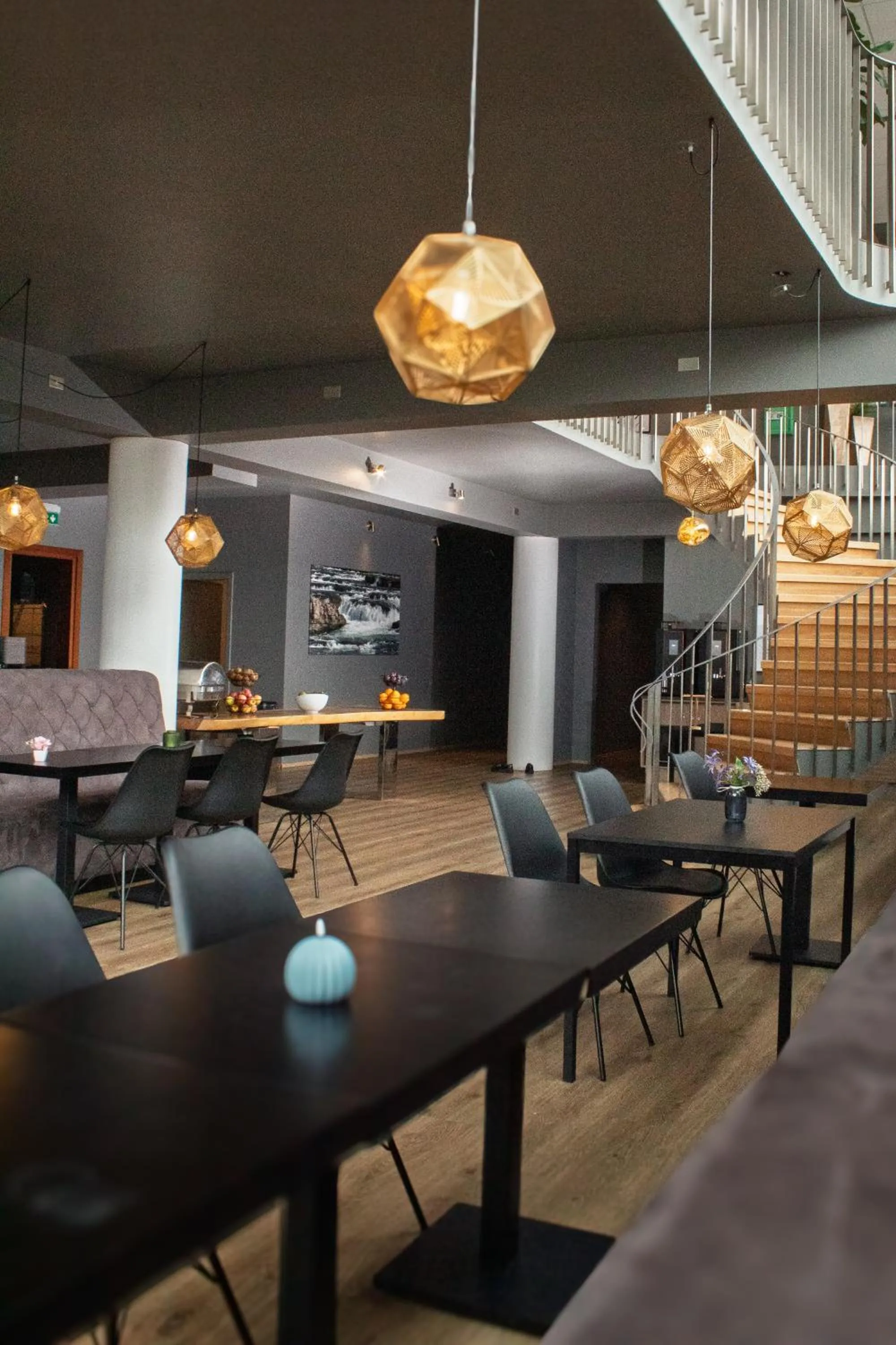 Dining area in Hotel Muli