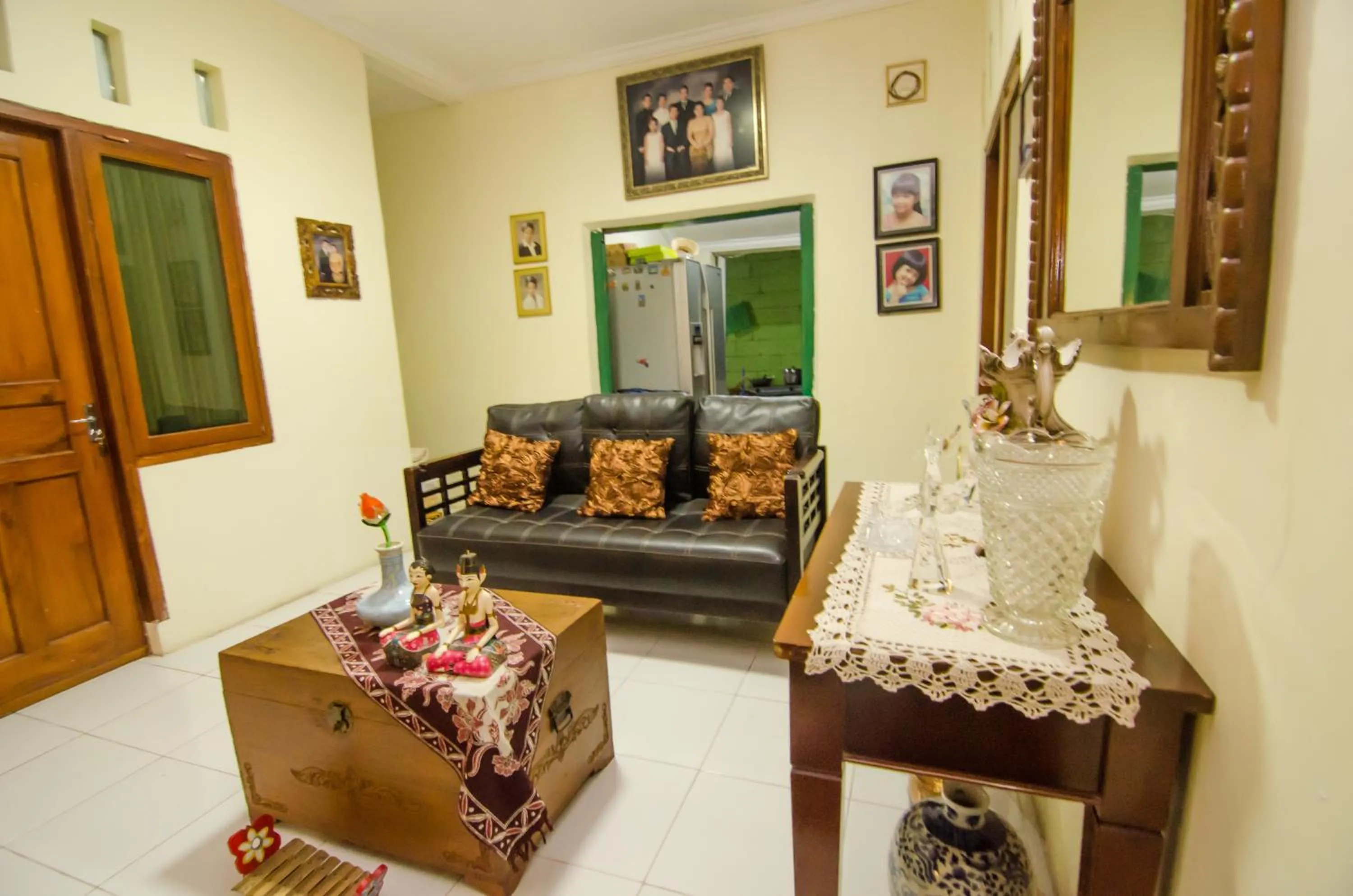 Living room in Pendopo Andari Homestay