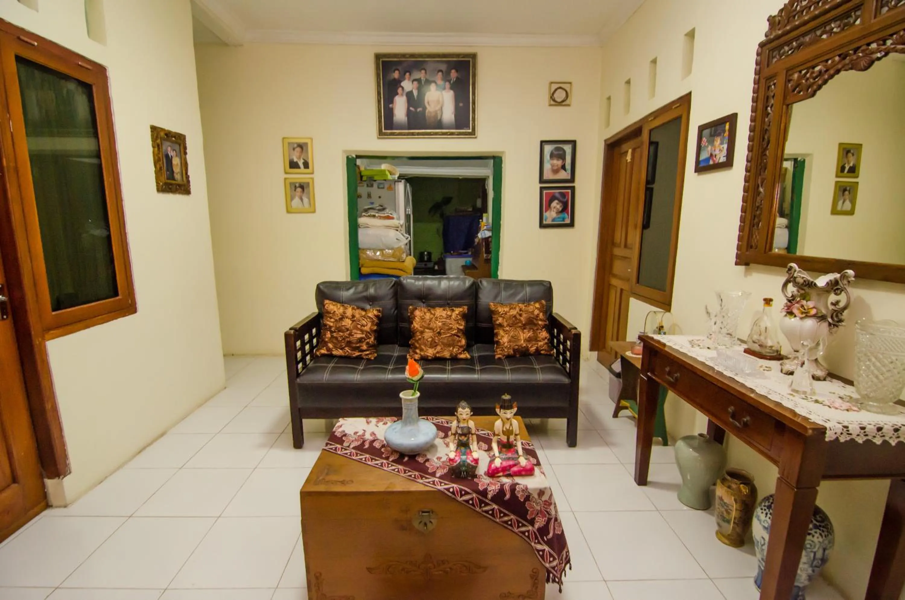 Living room in Pendopo Andari Homestay