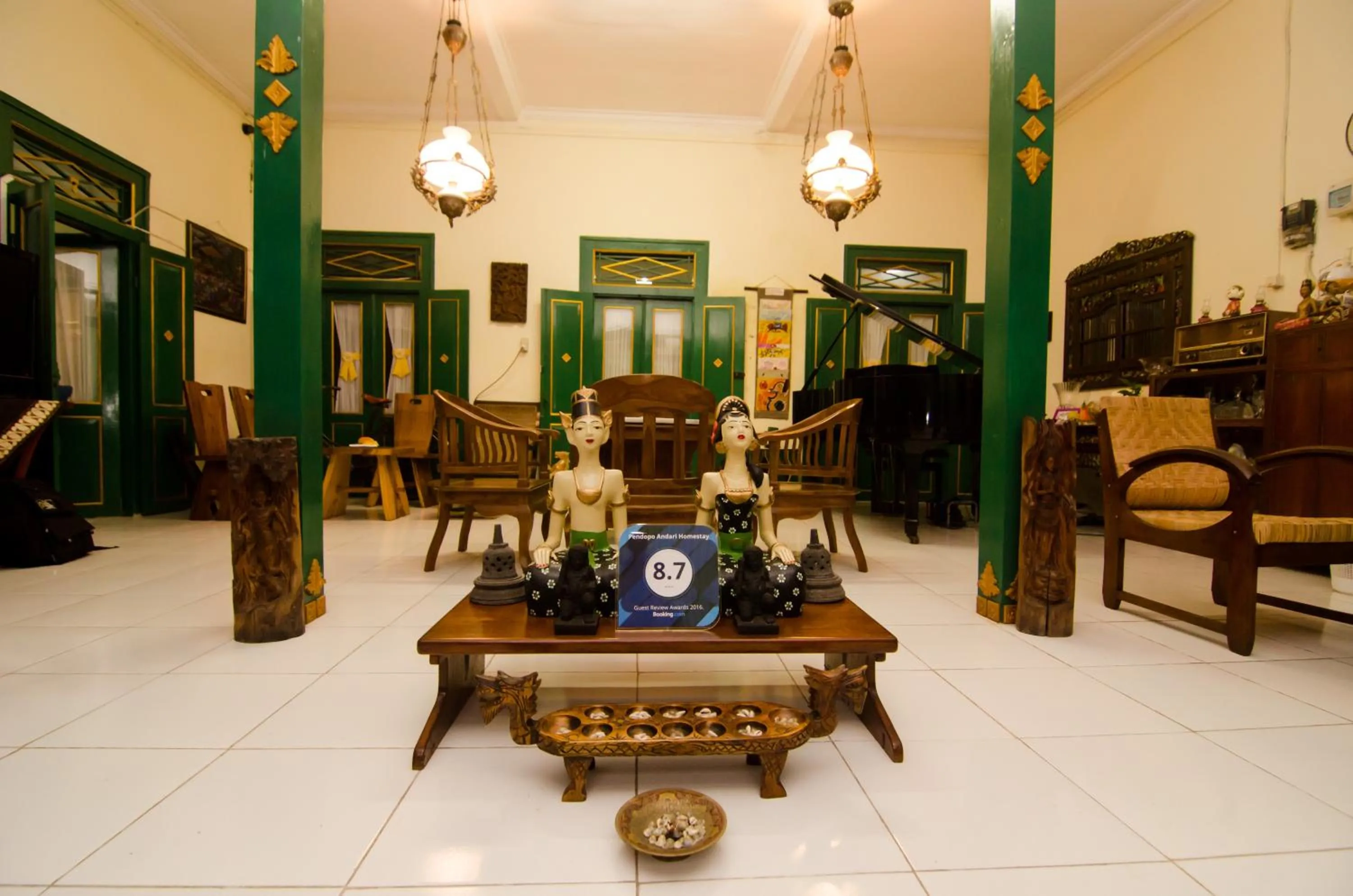 Certificate/Award in Pendopo Andari Homestay