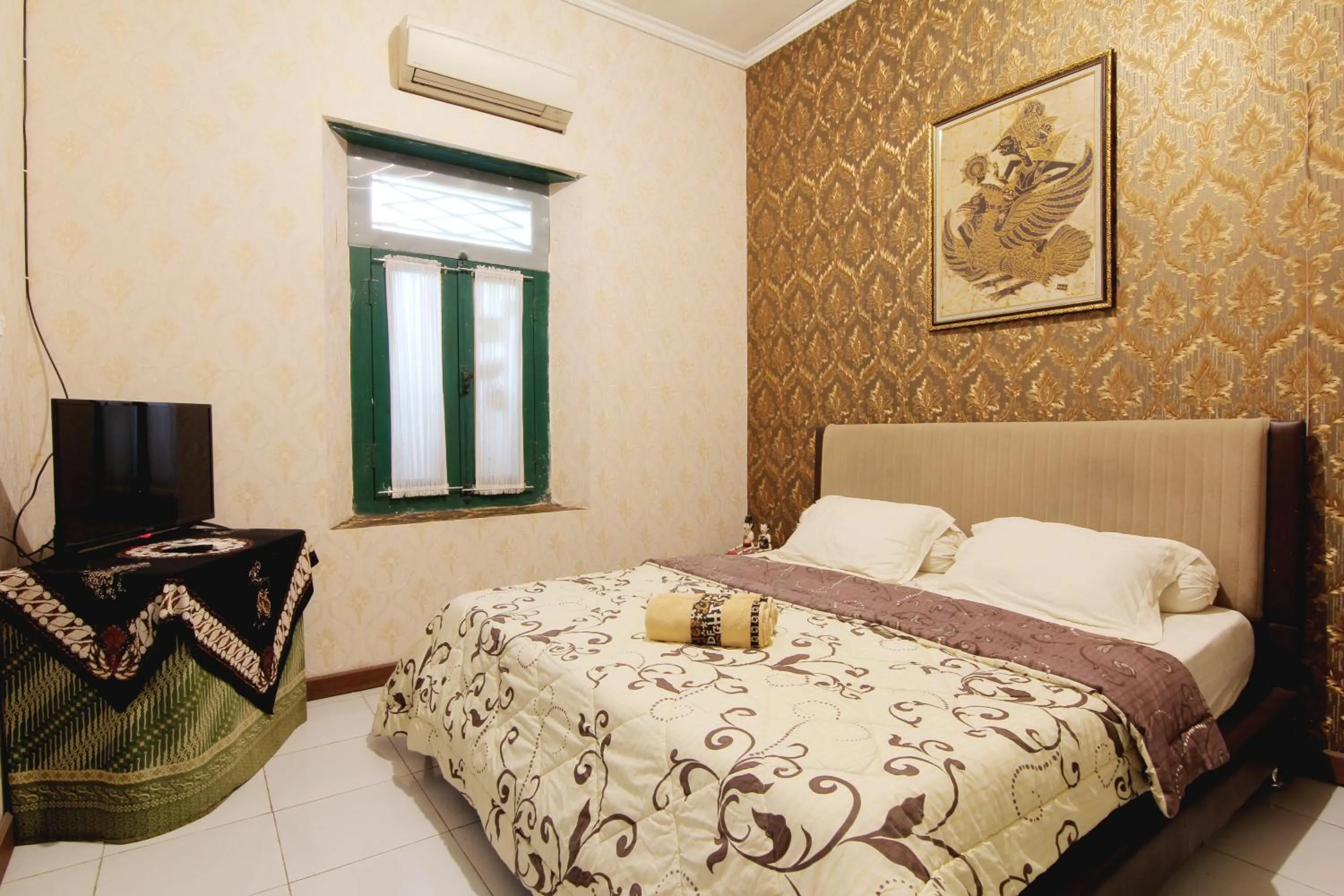 Bed in Pendopo Andari Homestay