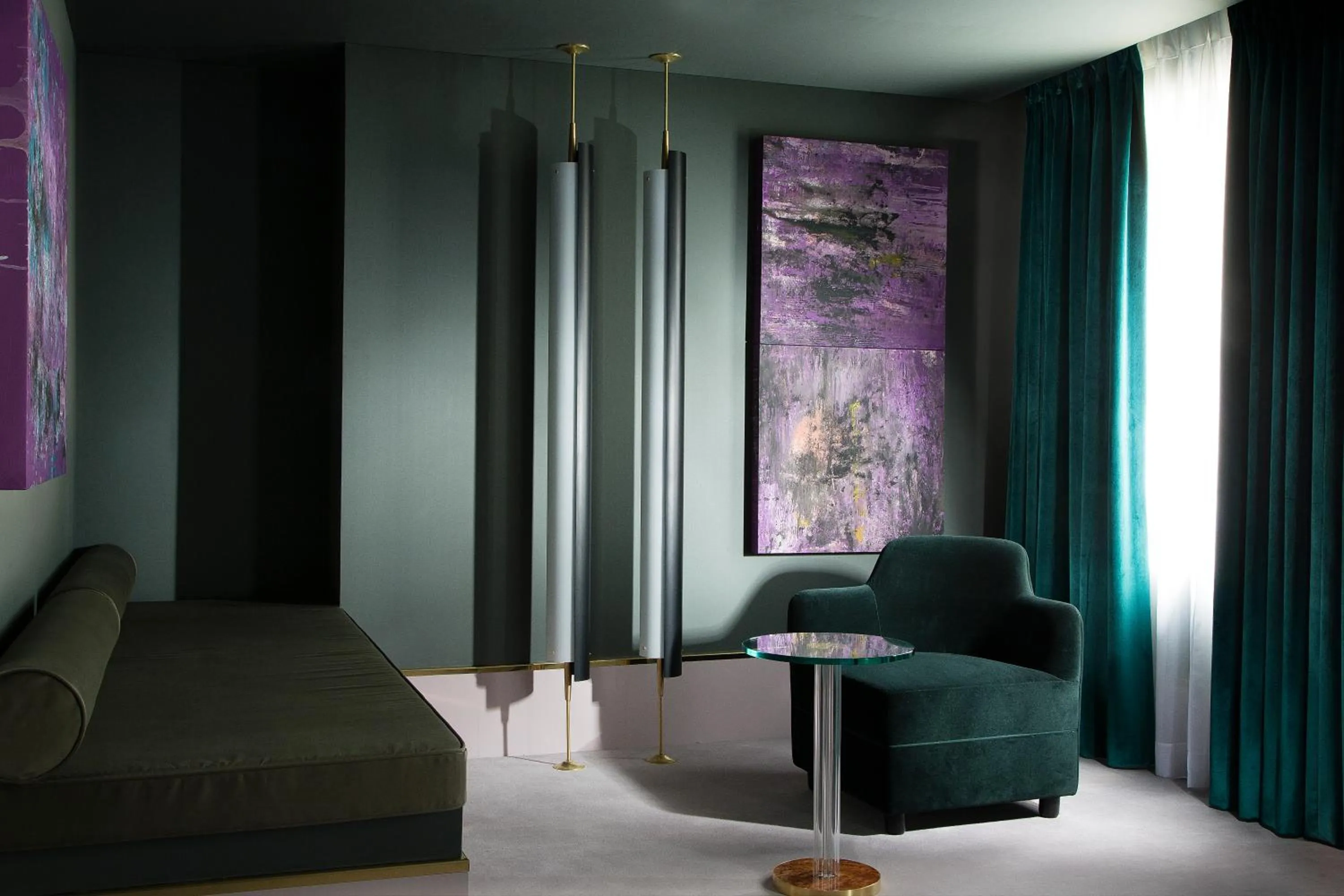 Decorative detail in Hôtel Saint-Marc